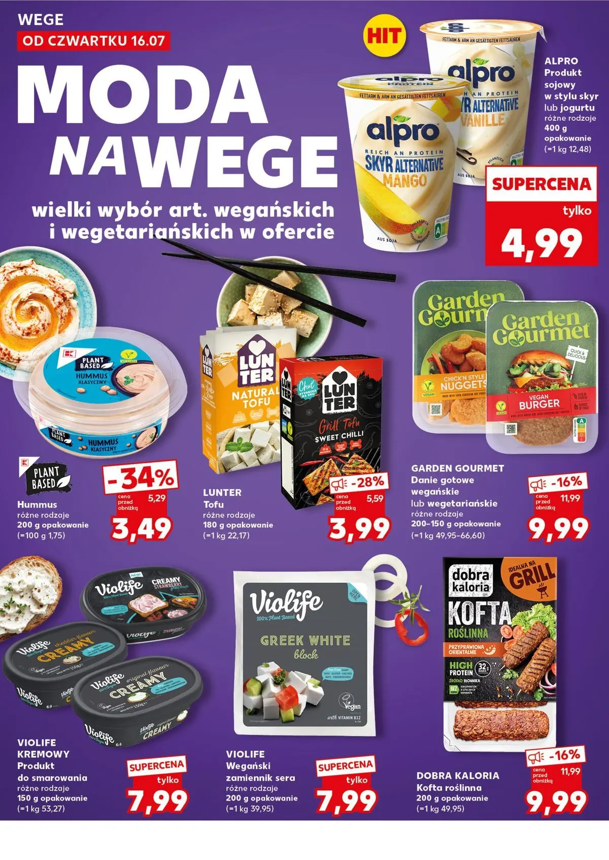 Kaufland gazetka - Super Sobota od 18.07.2026 - od jutra PDF | Strona: 22 | Produkty: Mango, Hummus klasyczny, Hummus, Skyr