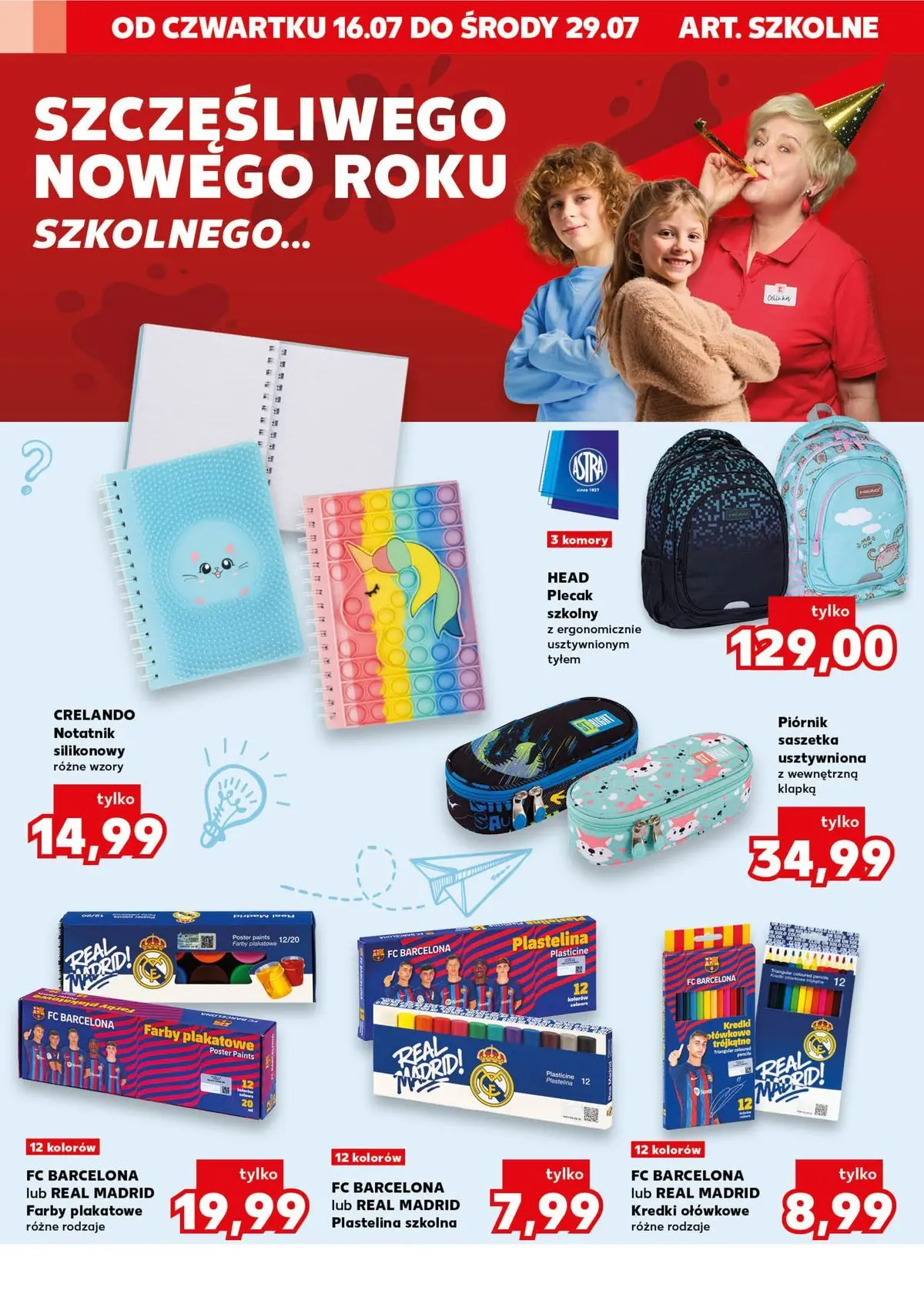 Kaufland gazetka - Mocny start od 20.07.2026 - od jutra PDF | Strona: 24 | Produkty: Plecak, Notebook