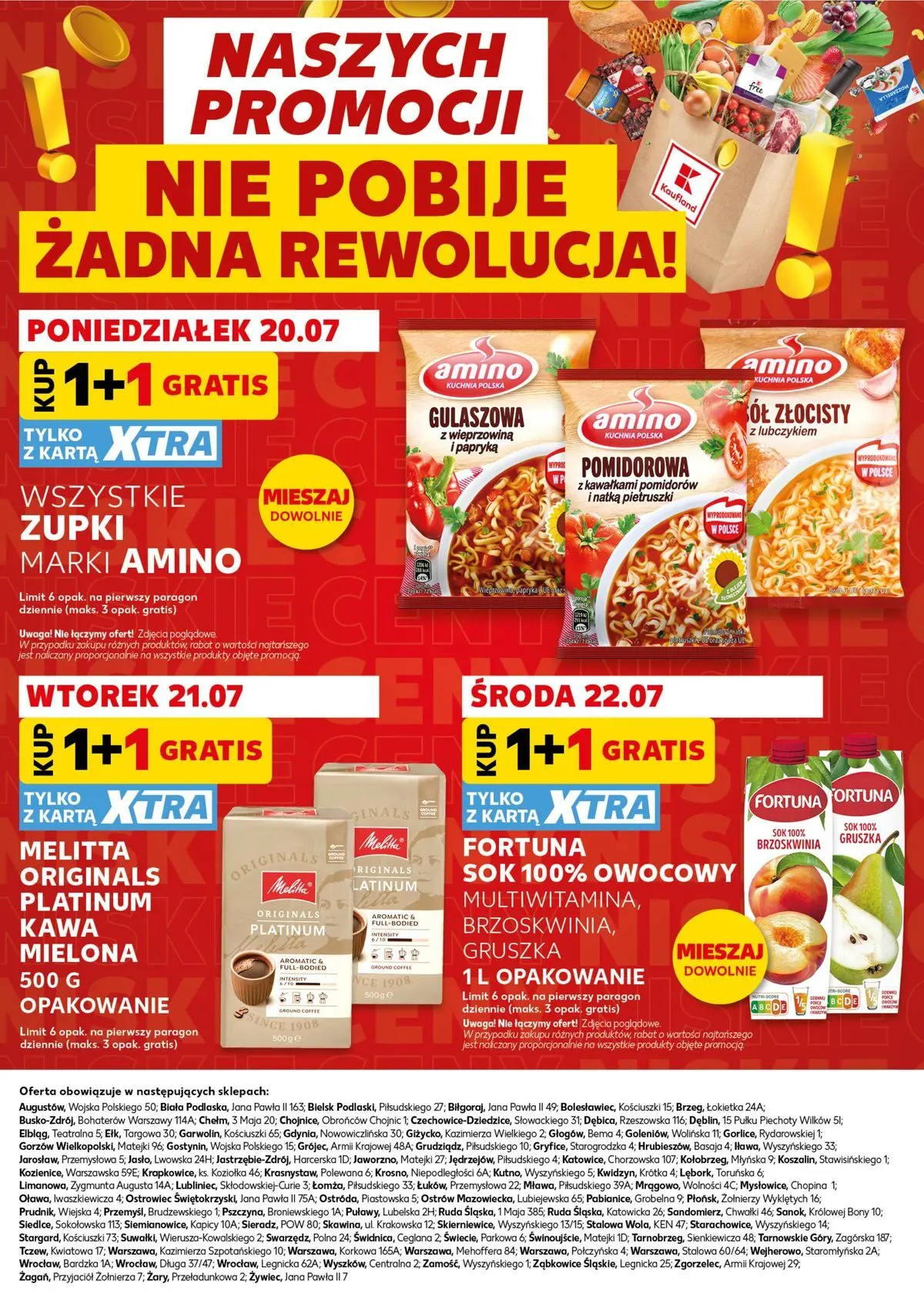 Kaufland gazetka - Mocny start od 20.07.2026 - od jutra PDF | Strona: 26 | Produkty: Brzoskwinia, Karta, Gruszka, Wieprzowina