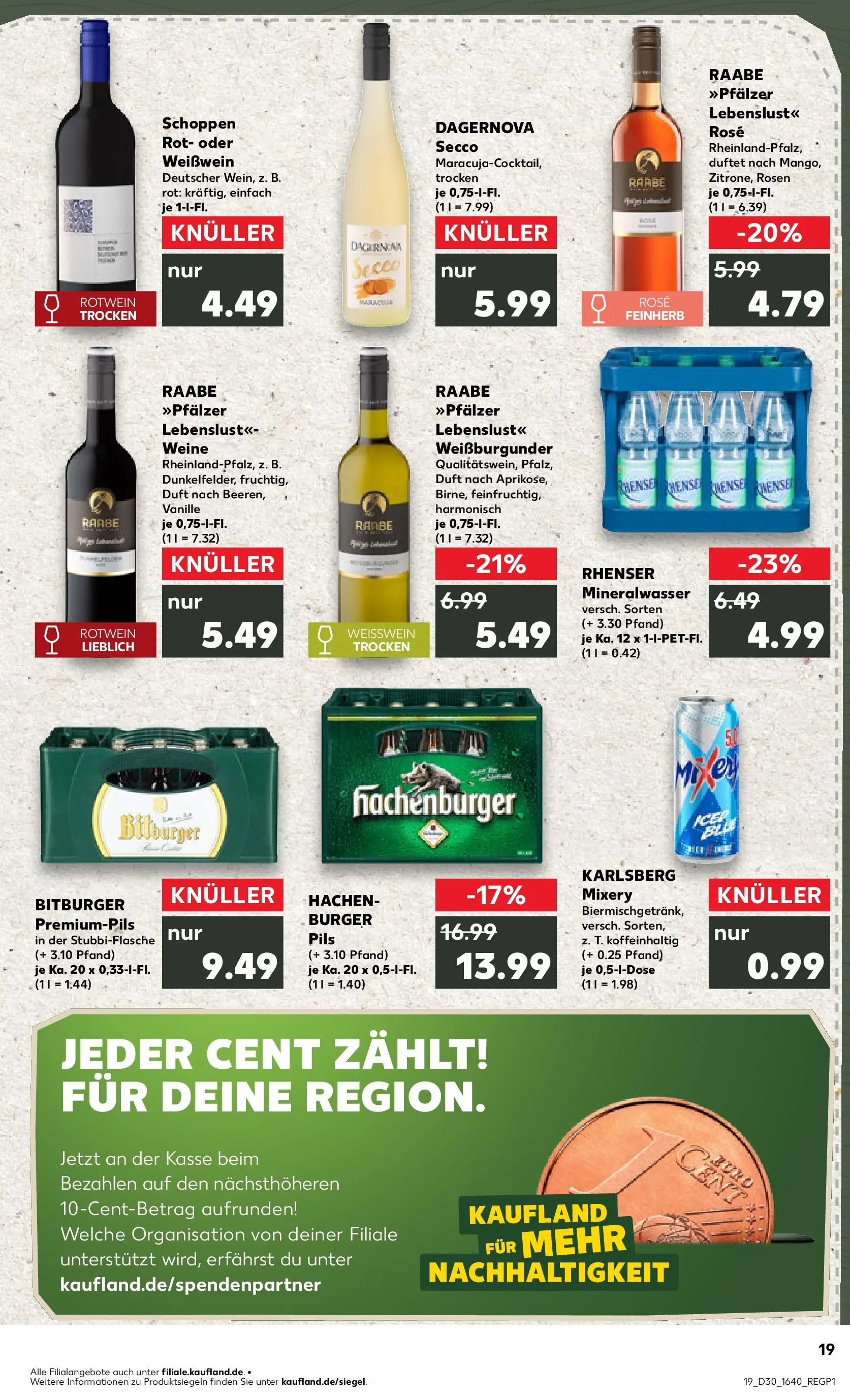 Prospekt Kaufland ab 20.07.2026 ยป Angebote und Werbung Online | Seite: 28 | Produkte: Rotwein, Burger, Duft, Mineralwasser Prospekt Kaufland ab 20.07.2026 ยป Angebote Online zum Blรคttern | Seite: 28 | Produkte: Rotwein, Burger, Duft, Mineralwasser