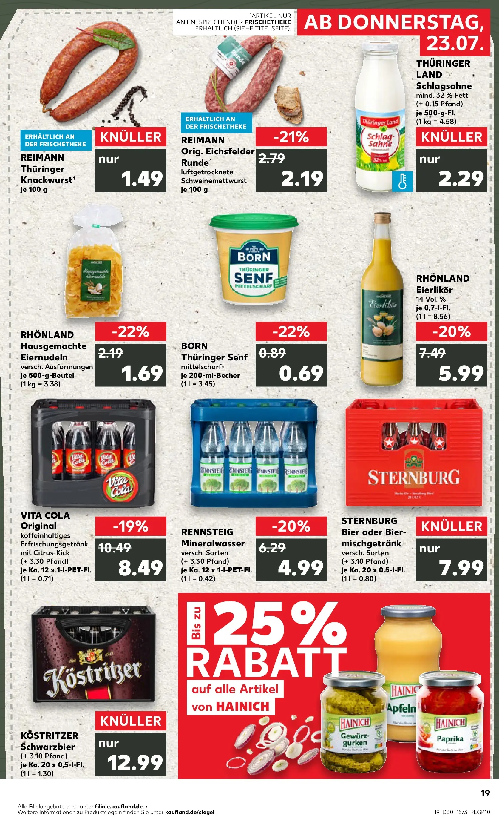 Prospekt Kaufland ab 20.07.2026 ยป Angebote und Werbung Online | Seite: 28 | Produkte: Schlagsahne, Bier, Paprika, Vita cola Prospekt Kaufland ab 20.07.2026 ยป Angebote Online zum Blรคttern | Seite: 28 | Produkte: Schlagsahne, Bier, Paprika, Vita cola