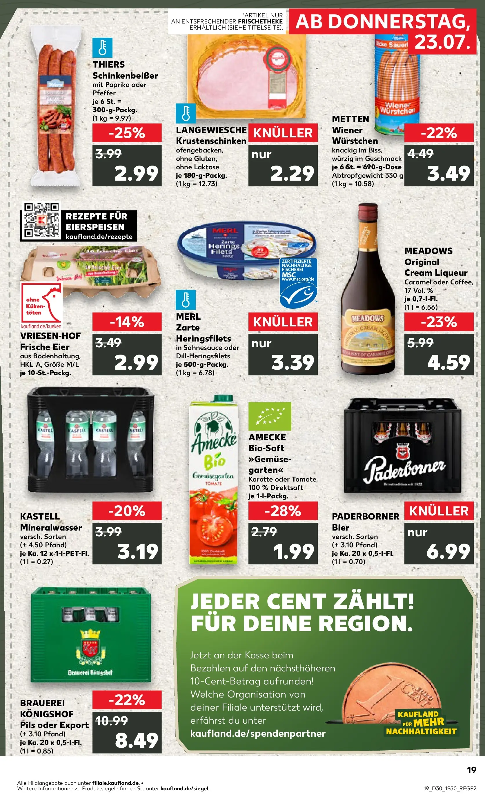Prospekt Kaufland ab 20.07.2026 ยป Angebote und Werbung Online | Seite: 28 | Produkte: Wiener wurstchen, Bier, Pils, Mineralwasser Prospekt Kaufland ab 20.07.2026 ยป Angebote Online zum Blรคttern | Seite: 28 | Produkte: Wiener wurstchen, Bier, Pils, Mineralwasser
