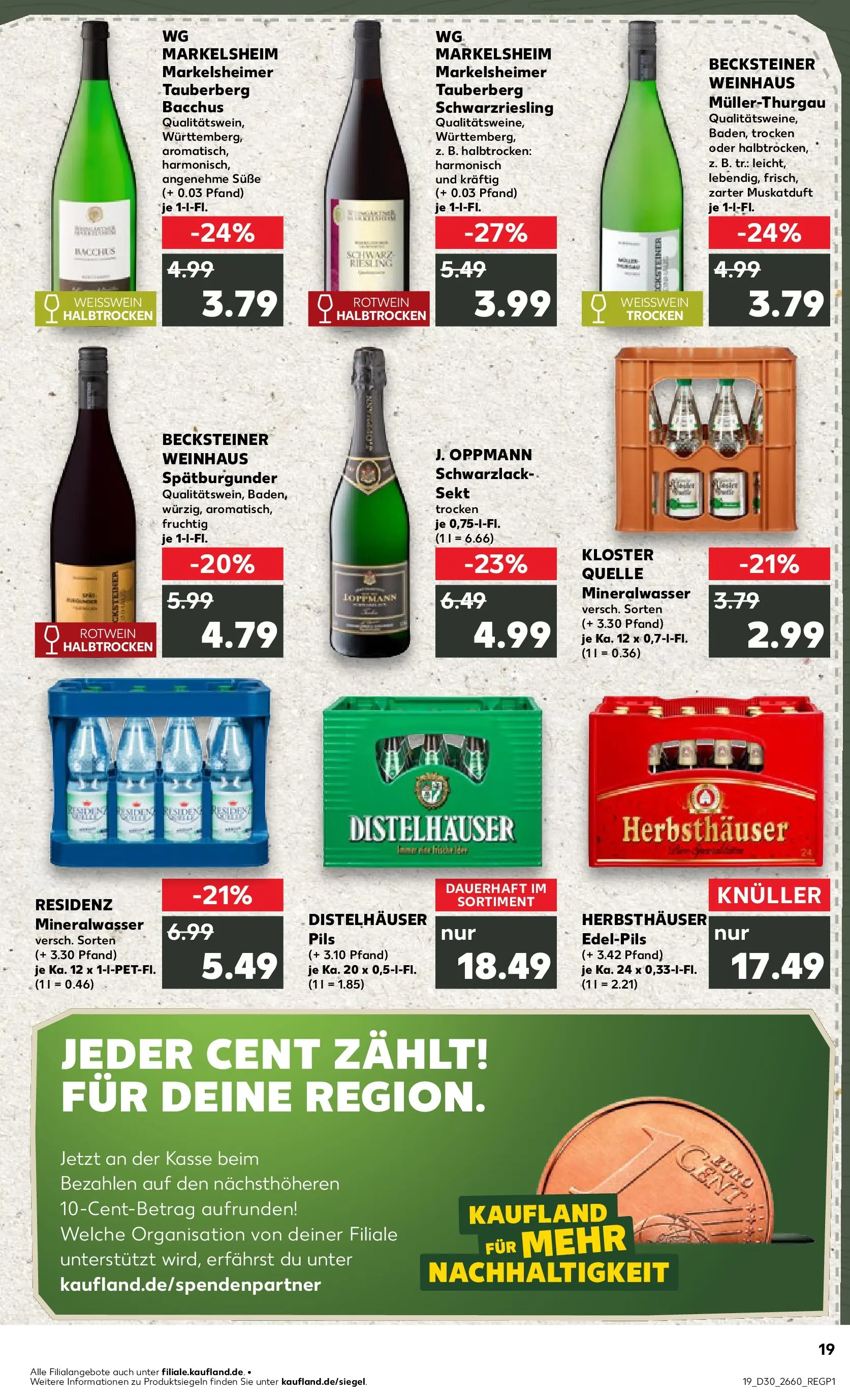 Prospekt Kaufland ab 20.07.2026 ยป Angebote und Werbung Online | Seite: 28 | Produkte: Weiรwein, Sekt, Pils, Mineralwasser Prospekt Kaufland ab 20.07.2026 ยป Angebote Online zum Blรคttern | Seite: 28 | Produkte: Weiรwein, Sekt, Pils, Mineralwasser