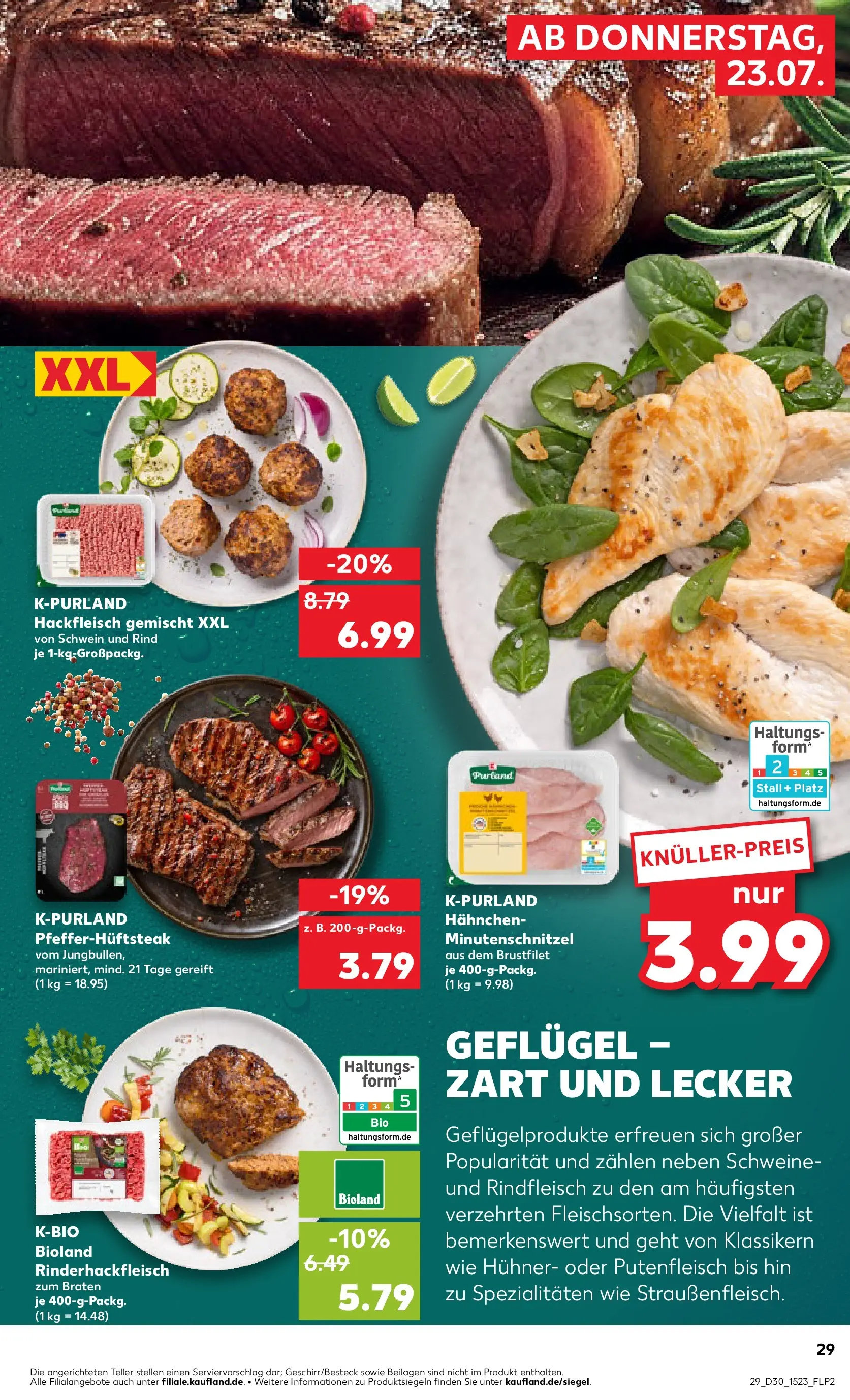 Prospekt Kaufland ab 23.07.2026 » Angebote Online zum Blättern | Seite: 29