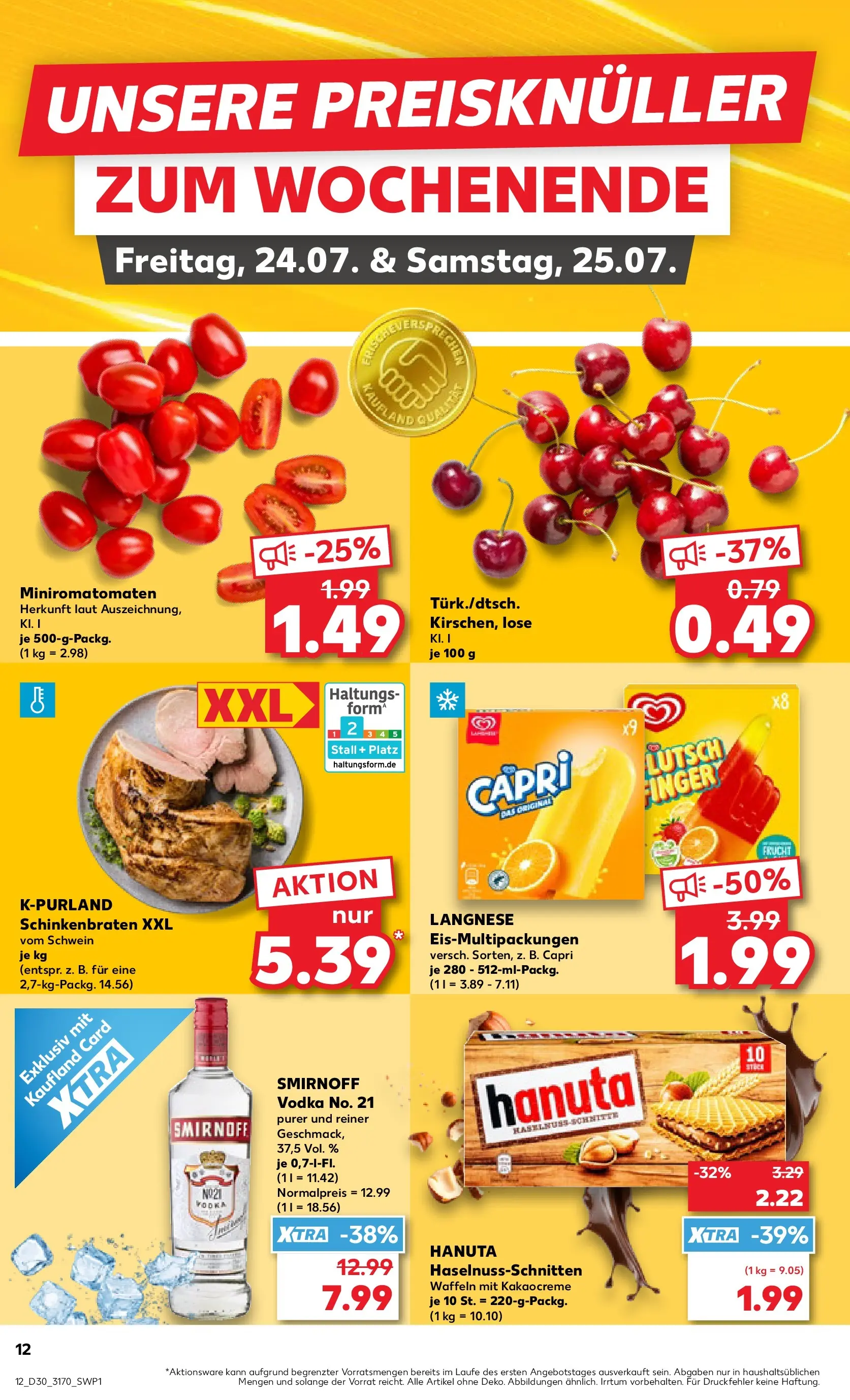 Prospekt Kaufland ab 20.07.2026 ยป Angebote und Werbung Online | Seite: 21 | Produkte: Langnese, Waffeln, Smirnoff, Vodka Prospekt Kaufland ab 20.07.2026 ยป Angebote Online zum Blรคttern | Seite: 21 | Produkte: Langnese, Waffeln, Smirnoff, Vodka