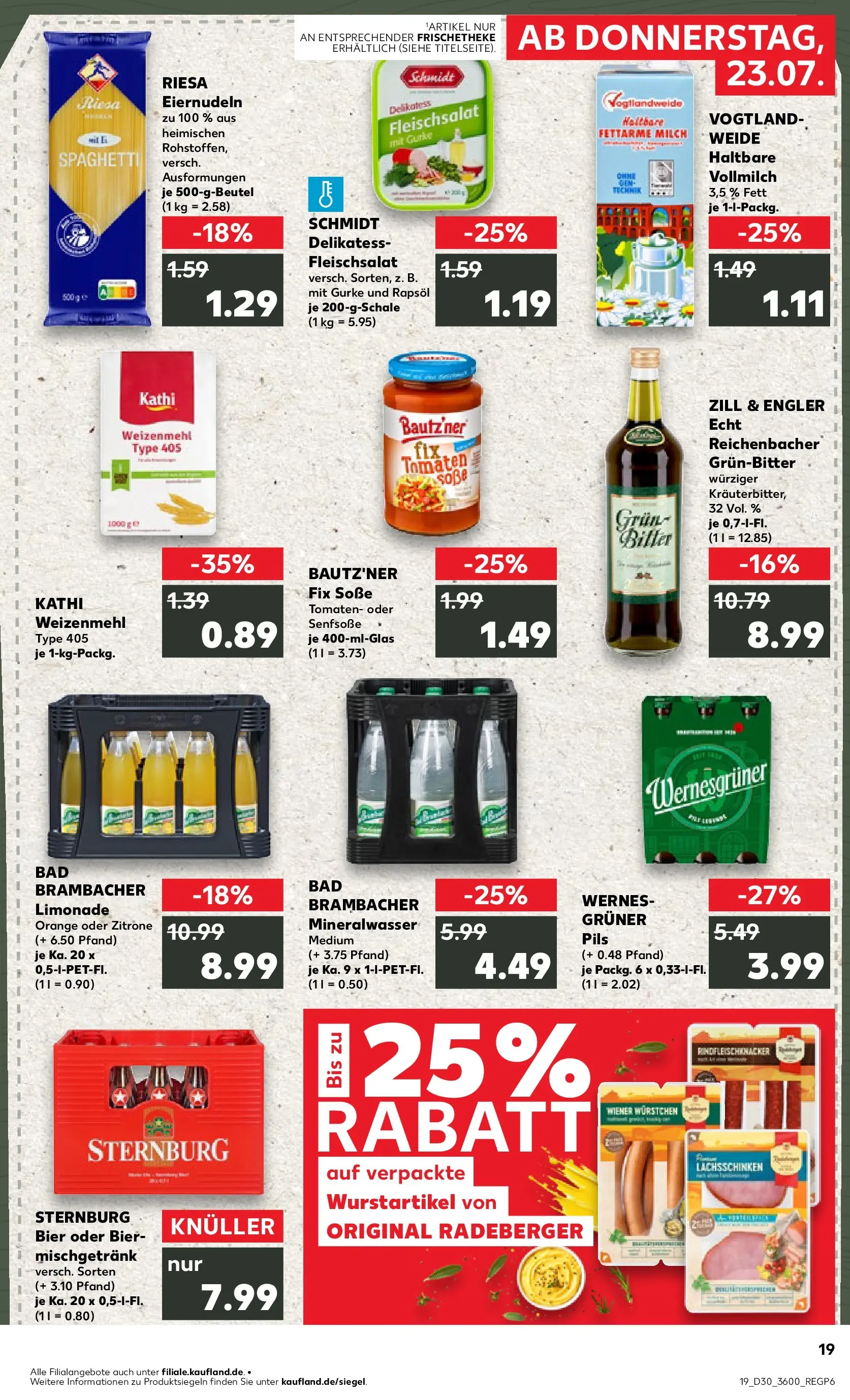 Prospekt Kaufland ab 20.07.2026 ยป Angebote und Werbung Online | Seite: 28 | Produkte: Bier, Limonade, Mineralwasser, Soรe Prospekt Kaufland ab 20.07.2026 ยป Angebote Online zum Blรคttern | Seite: 28 | Produkte: Bier, Limonade, Mineralwasser, Soรe