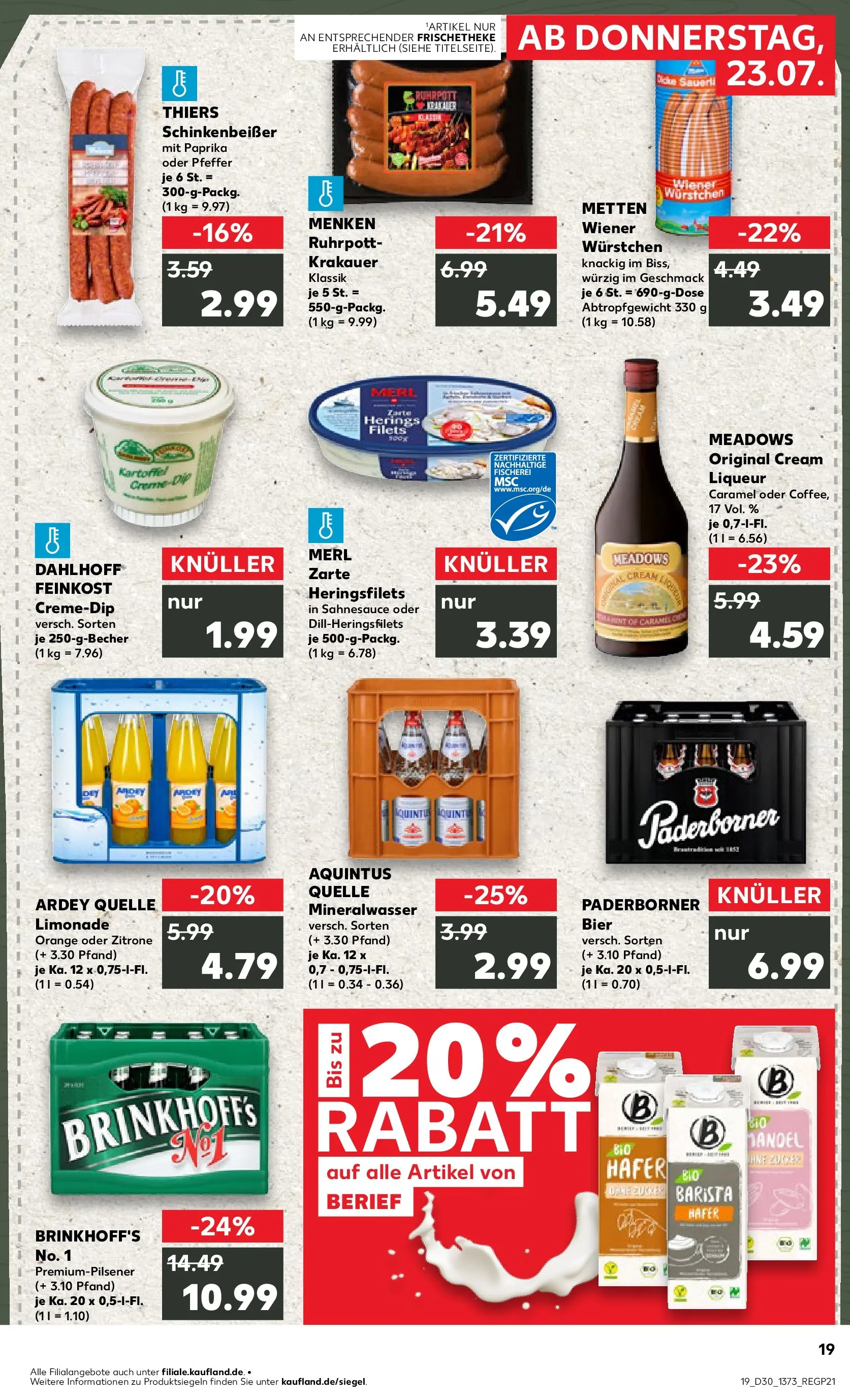 Prospekt Kaufland ab 20.07.2026 ยป Angebote und Werbung Online | Seite: 28 | Produkte: Wiener wurstchen, Bier, Limonade, Paprika Prospekt Kaufland ab 20.07.2026 ยป Angebote Online zum Blรคttern | Seite: 28 | Produkte: Wiener wurstchen, Bier, Limonade, Paprika