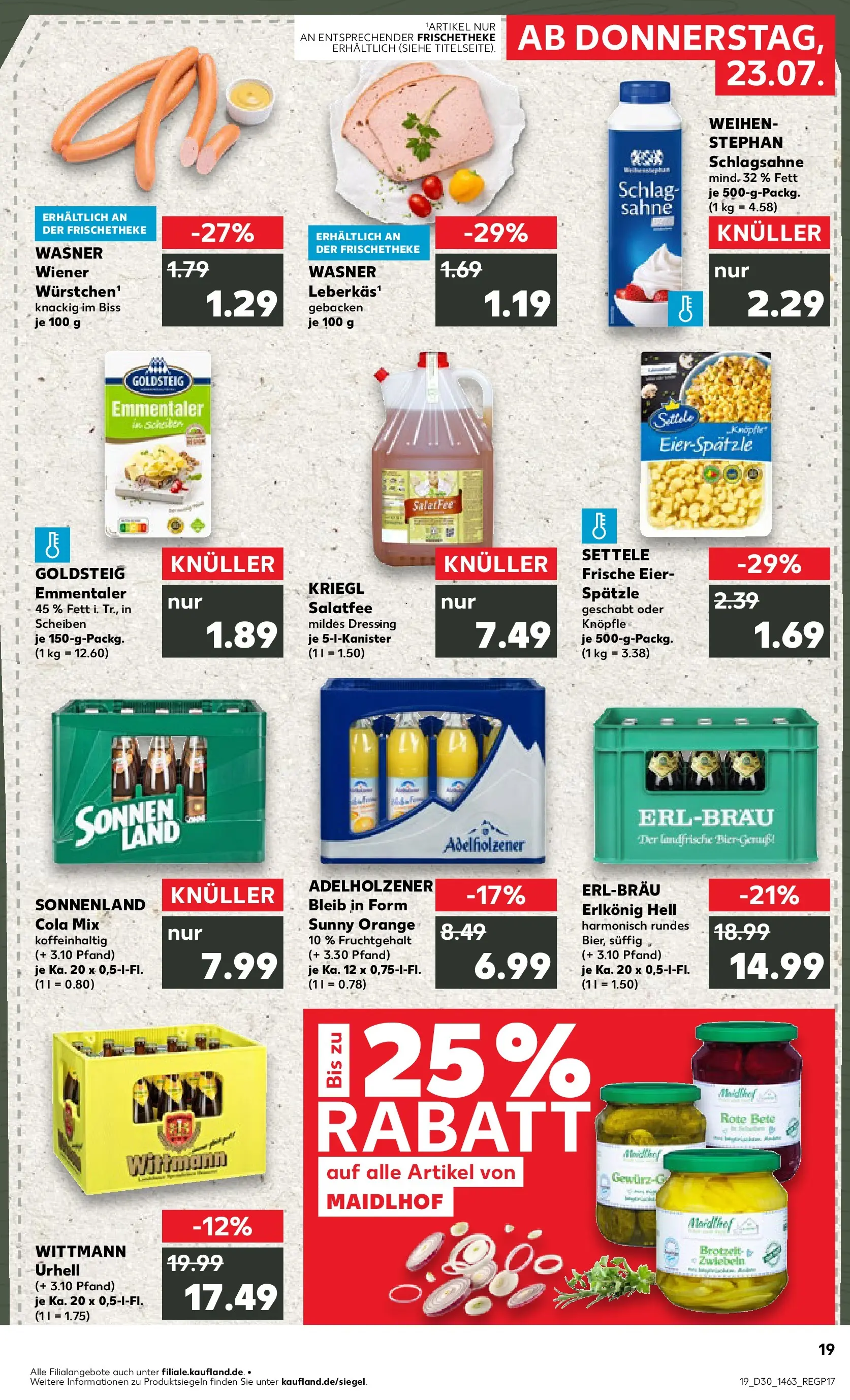 Prospekt Kaufland ab 20.07.2026 ยป Angebote und Werbung Online | Seite: 28 | Produkte: Cola, Schlagsahne, Dressing, Sahne Prospekt Kaufland ab 20.07.2026 ยป Angebote Online zum Blรคttern | Seite: 28 | Produkte: Cola, Schlagsahne, Dressing, Sahne