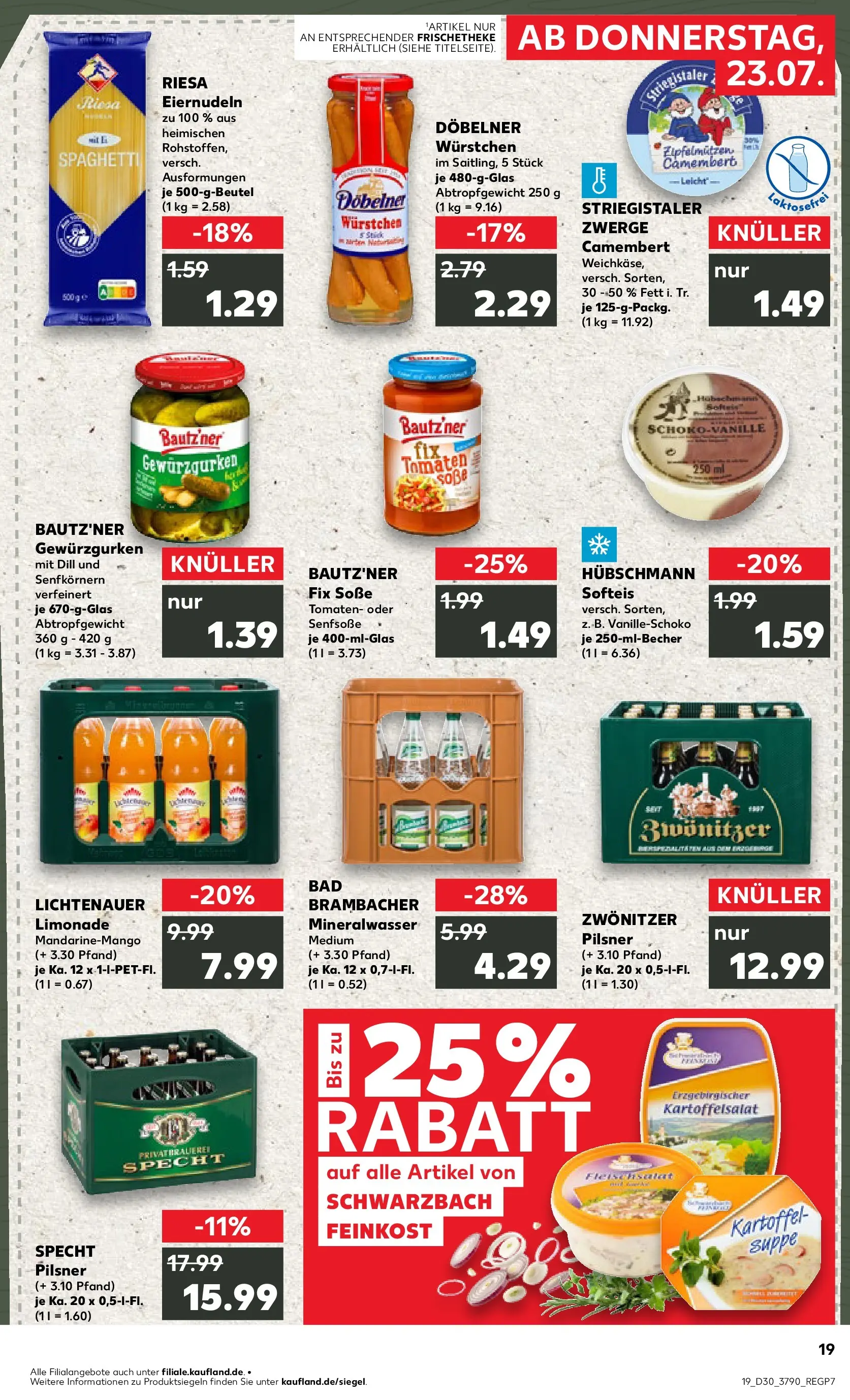 Prospekt Kaufland ab 20.07.2026 ยป Angebote und Werbung Online | Seite: 28 | Produkte: Limonade, Mineralwasser, Soรe, Dill Prospekt Kaufland ab 20.07.2026 ยป Angebote Online zum Blรคttern | Seite: 28 | Produkte: Limonade, Mineralwasser, Soรe, Dill