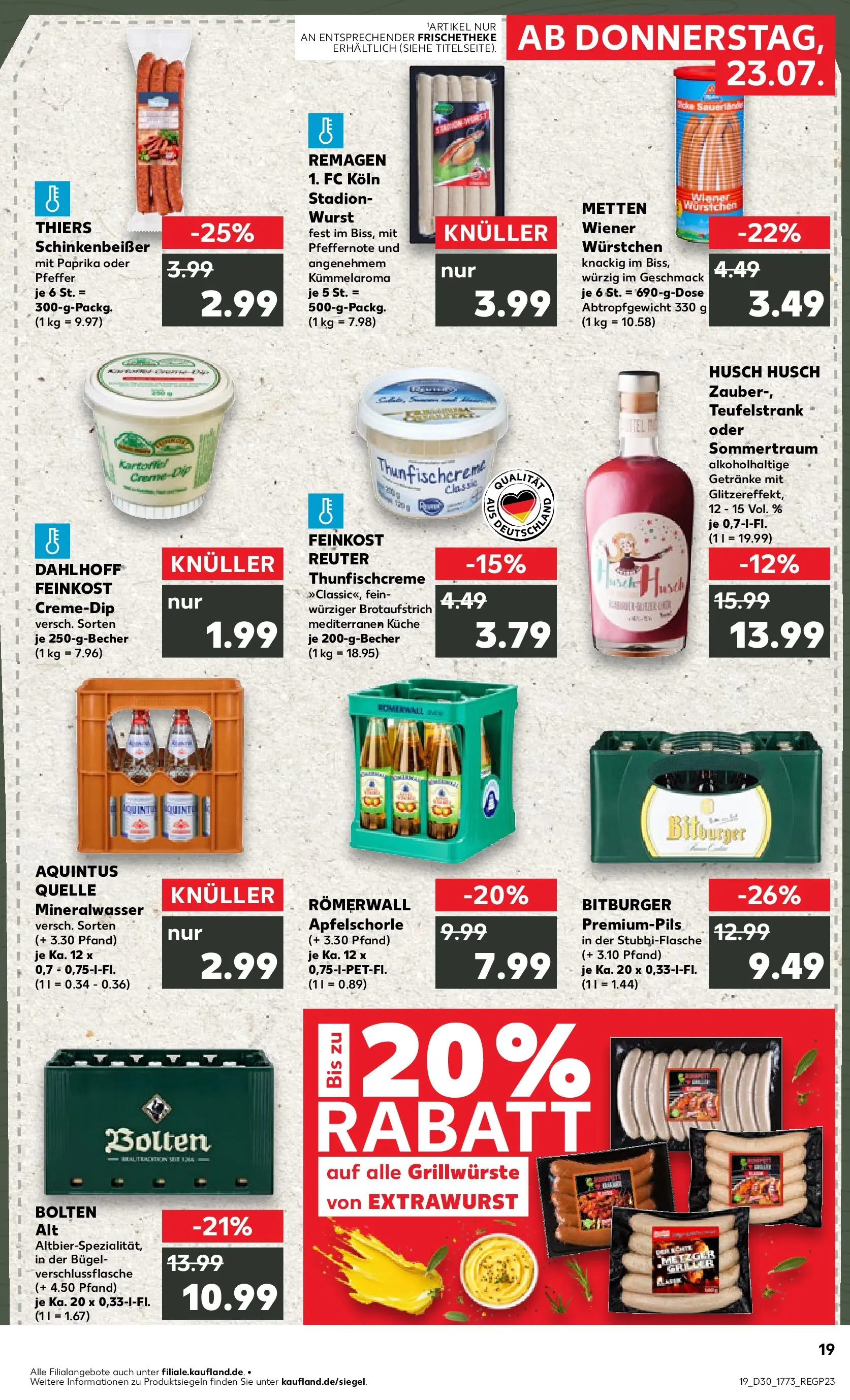 Prospekt Kaufland ab 20.07.2026 ยป Angebote und Werbung Online | Seite: 28 | Produkte: Kรผche, Paprika, Pfeffer, Wurst Prospekt Kaufland ab 20.07.2026 ยป Angebote Online zum Blรคttern | Seite: 28 | Produkte: Kรผche, Paprika, Pfeffer, Wurst