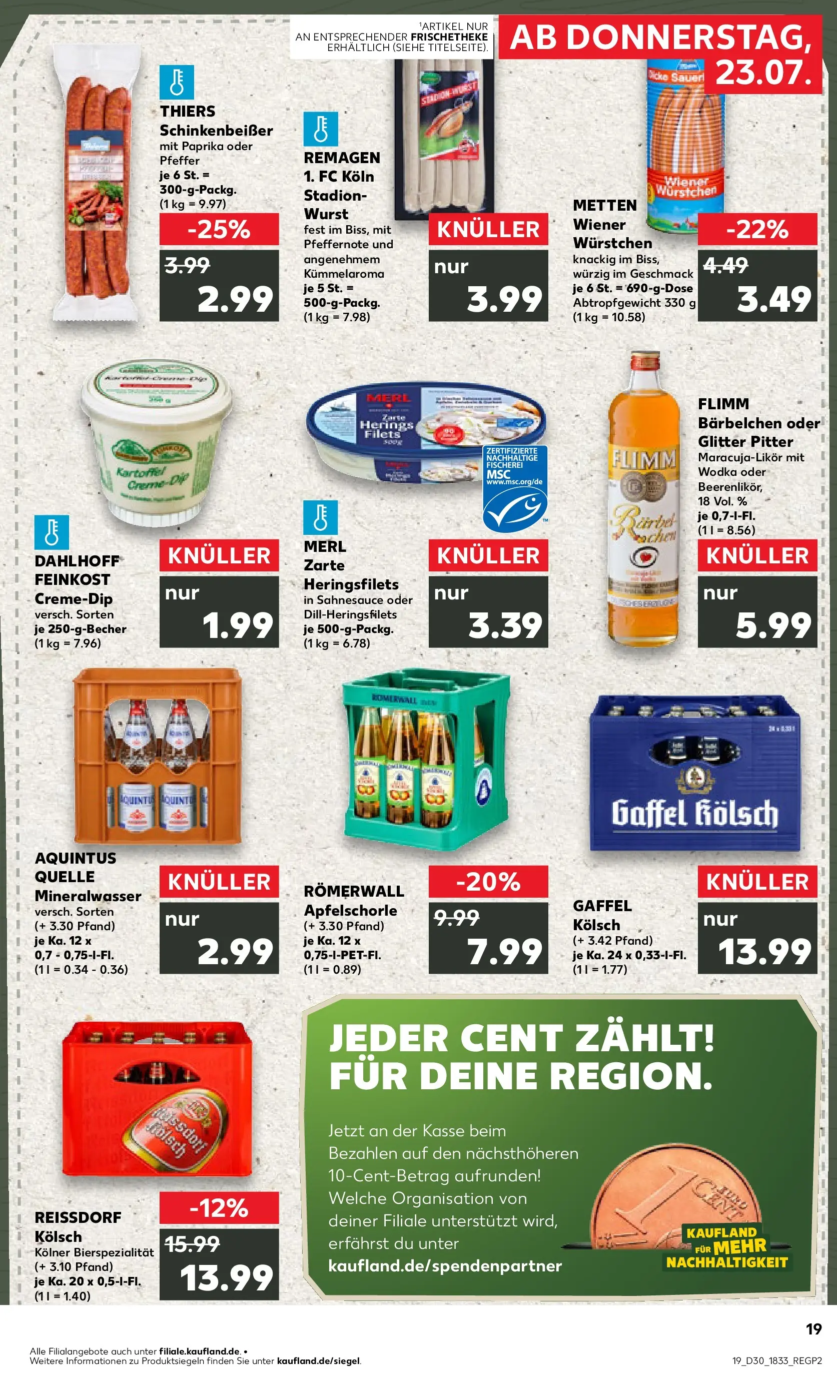 Prospekt Kaufland ab 20.07.2026 ยป Angebote und Werbung Online | Seite: 28 | Produkte: Mineralwasser, Paprika, Wurst, Wodka Prospekt Kaufland ab 20.07.2026 ยป Angebote Online zum Blรคttern | Seite: 28 | Produkte: Mineralwasser, Paprika, Wurst, Wodka
