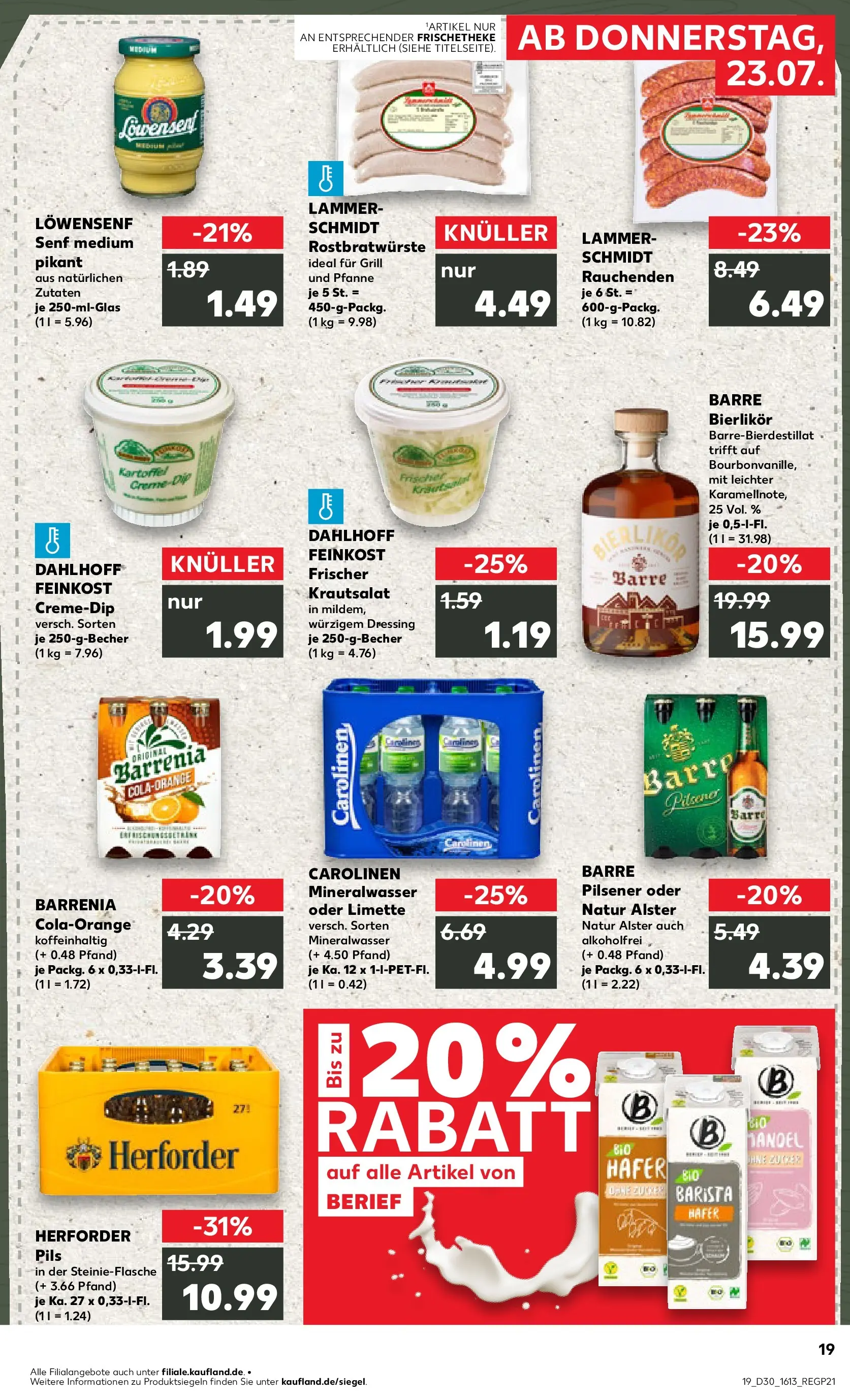 Prospekt Kaufland ab 20.07.2026 ยป Angebote und Werbung Online | Seite: 28 | Produkte: Grill, Dressing, Mineralwasser, Limette Prospekt Kaufland ab 20.07.2026 ยป Angebote Online zum Blรคttern | Seite: 28 | Produkte: Grill, Dressing, Mineralwasser, Limette