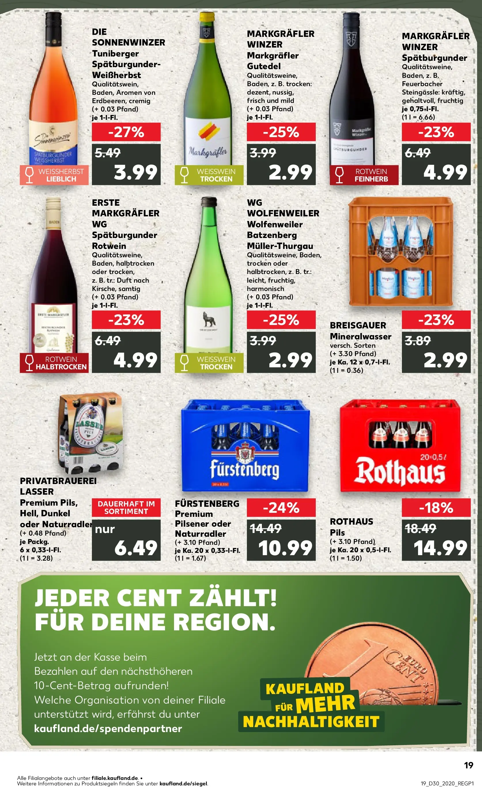 Prospekt Kaufland ab 20.07.2026 ยป Angebote und Werbung Online | Seite: 28 | Produkte: Weiรwein, Rotwein, Pils, Mineralwasser Prospekt Kaufland ab 20.07.2026 ยป Angebote Online zum Blรคttern | Seite: 28 | Produkte: Weiรwein, Rotwein, Pils, Mineralwasser