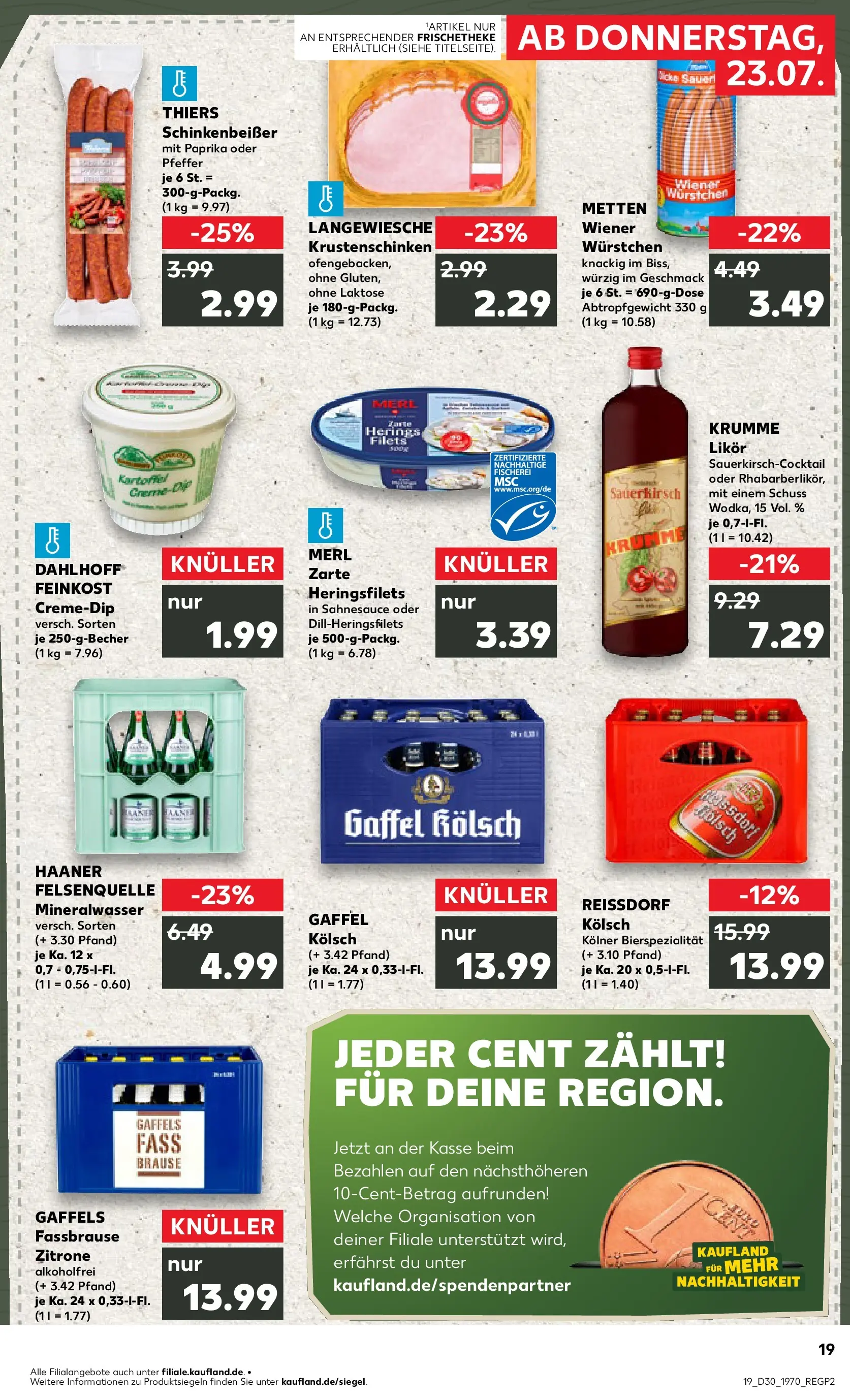 Prospekt Kaufland ab 20.07.2026 ยป Angebote und Werbung Online | Seite: 28 | Produkte: Wiener wurstchen, Likรถr, Paprika, Fassbrause Prospekt Kaufland ab 20.07.2026 ยป Angebote Online zum Blรคttern | Seite: 28 | Produkte: Wiener wurstchen, Likรถr, Paprika, Fassbrause