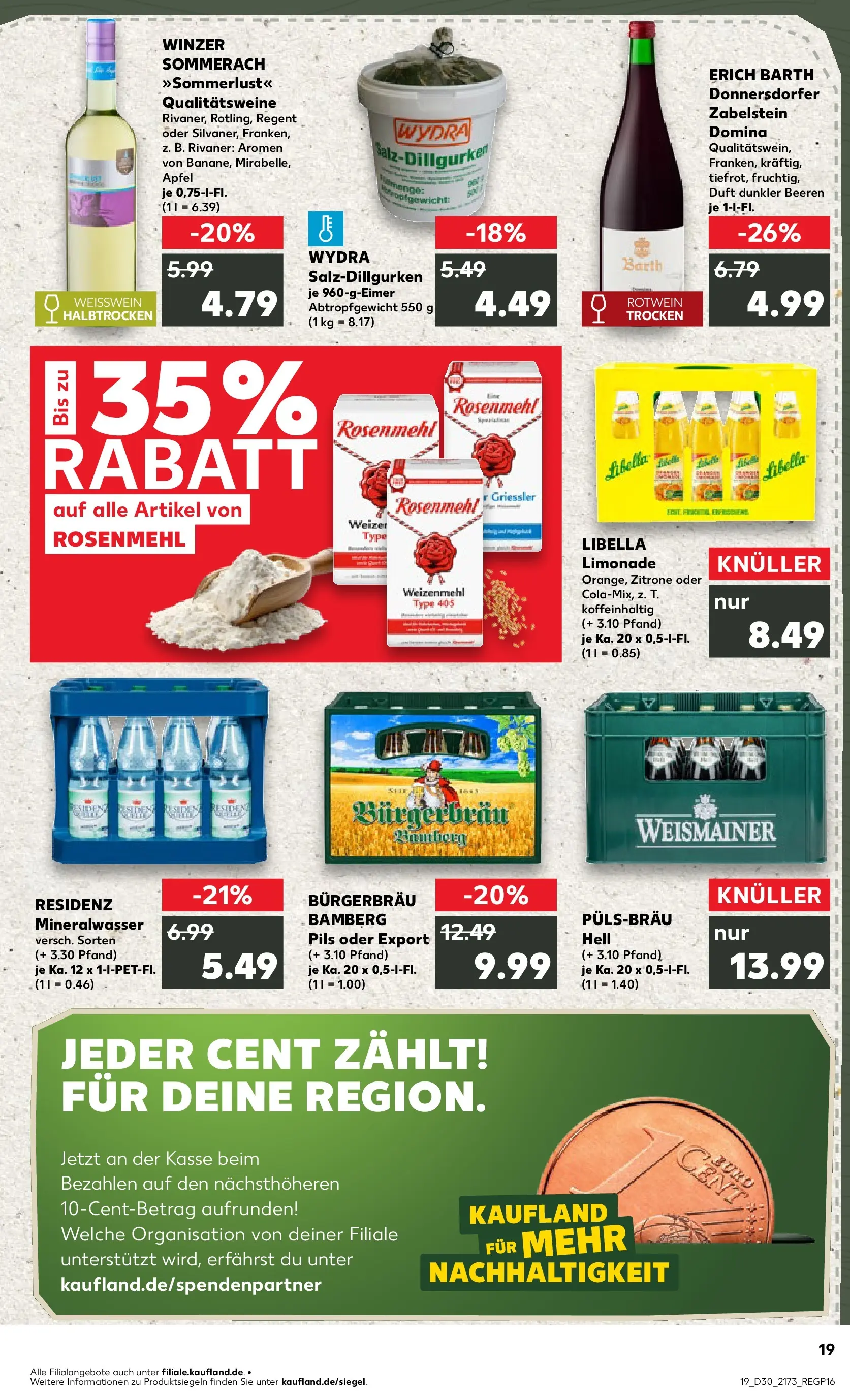 Prospekt Kaufland ab 20.07.2026 ยป Angebote und Werbung Online | Seite: 28 | Produkte: Weiรwein, Pils, Limonade, Weizenmehl Prospekt Kaufland ab 20.07.2026 ยป Angebote Online zum Blรคttern | Seite: 28 | Produkte: Weiรwein, Pils, Limonade, Weizenmehl