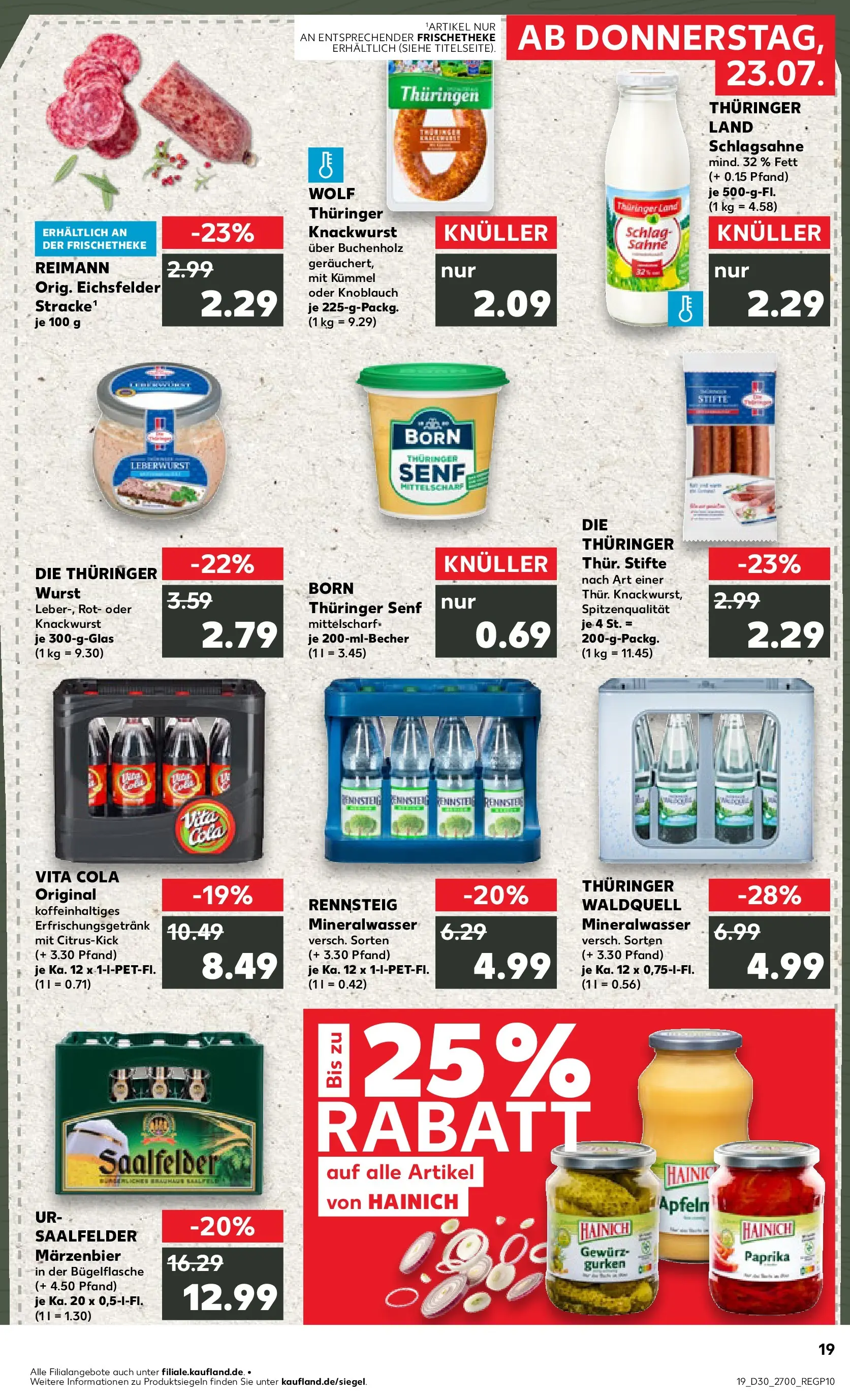 Prospekt Kaufland ab 20.07.2026 ยป Angebote und Werbung Online | Seite: 28 | Produkte: Cola, Paprika, Vita cola, Sahne Prospekt Kaufland ab 20.07.2026 ยป Angebote Online zum Blรคttern | Seite: 28 | Produkte: Cola, Paprika, Vita cola, Sahne