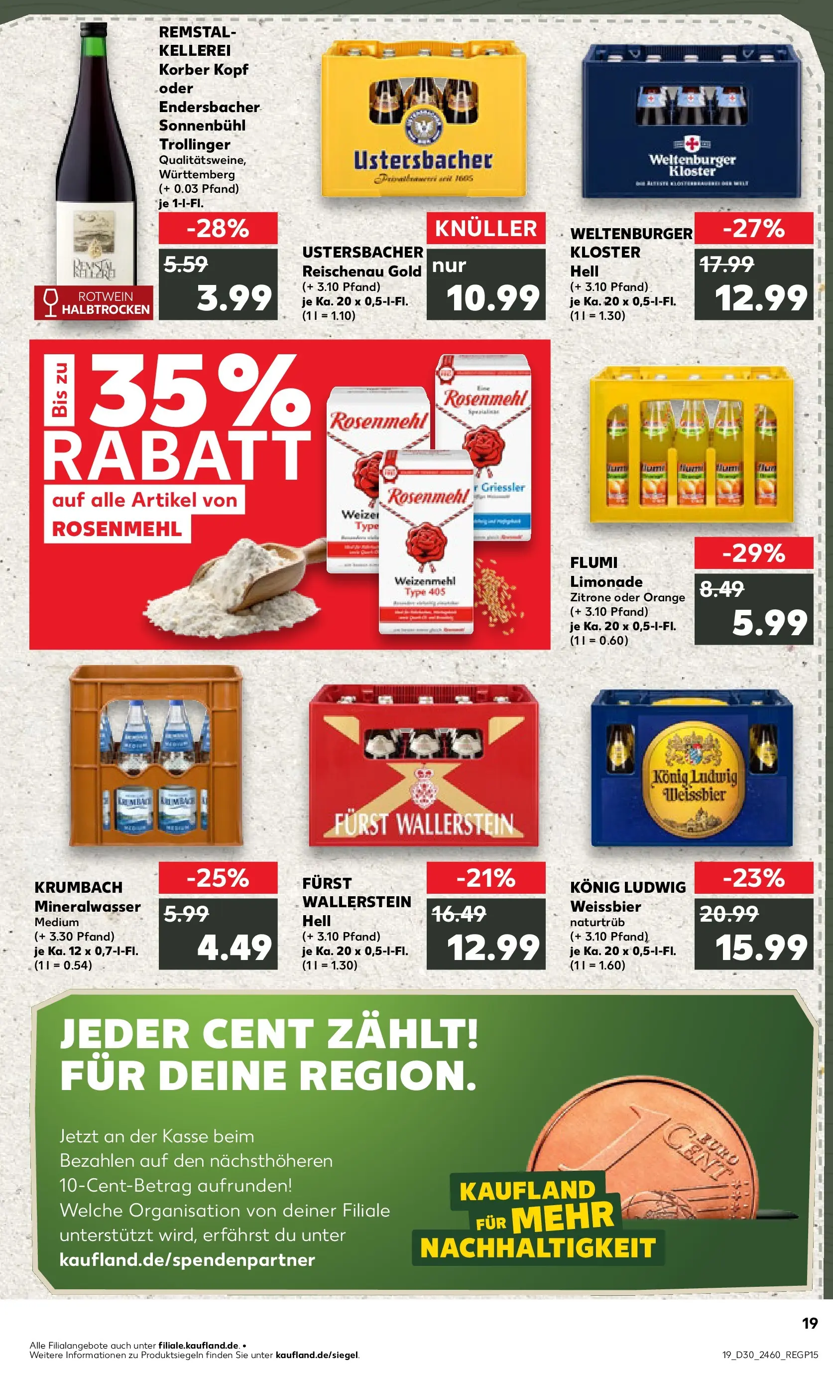 Prospekt Kaufland ab 20.07.2026 ยป Angebote und Werbung Online | Seite: 28 | Produkte: Weiรbier, Rotwein, Limonade, Mineralwasser Prospekt Kaufland ab 20.07.2026 ยป Angebote Online zum Blรคttern | Seite: 28 | Produkte: Weiรbier, Rotwein, Limonade, Mineralwasser