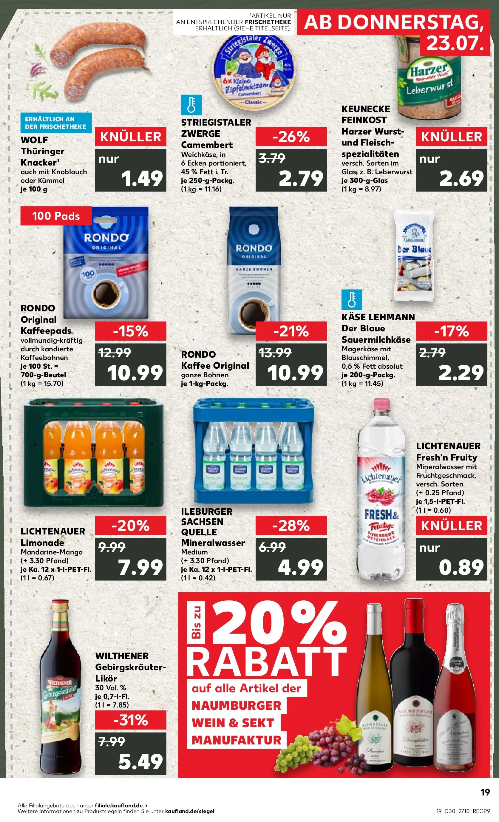 Prospekt Kaufland ab 20.07.2026 ยป Angebote und Werbung Online | Seite: 28 | Produkte: Kaffee, Limonade, Knoblauch, Fleisch Prospekt Kaufland ab 20.07.2026 ยป Angebote Online zum Blรคttern | Seite: 28 | Produkte: Kaffee, Limonade, Knoblauch, Fleisch