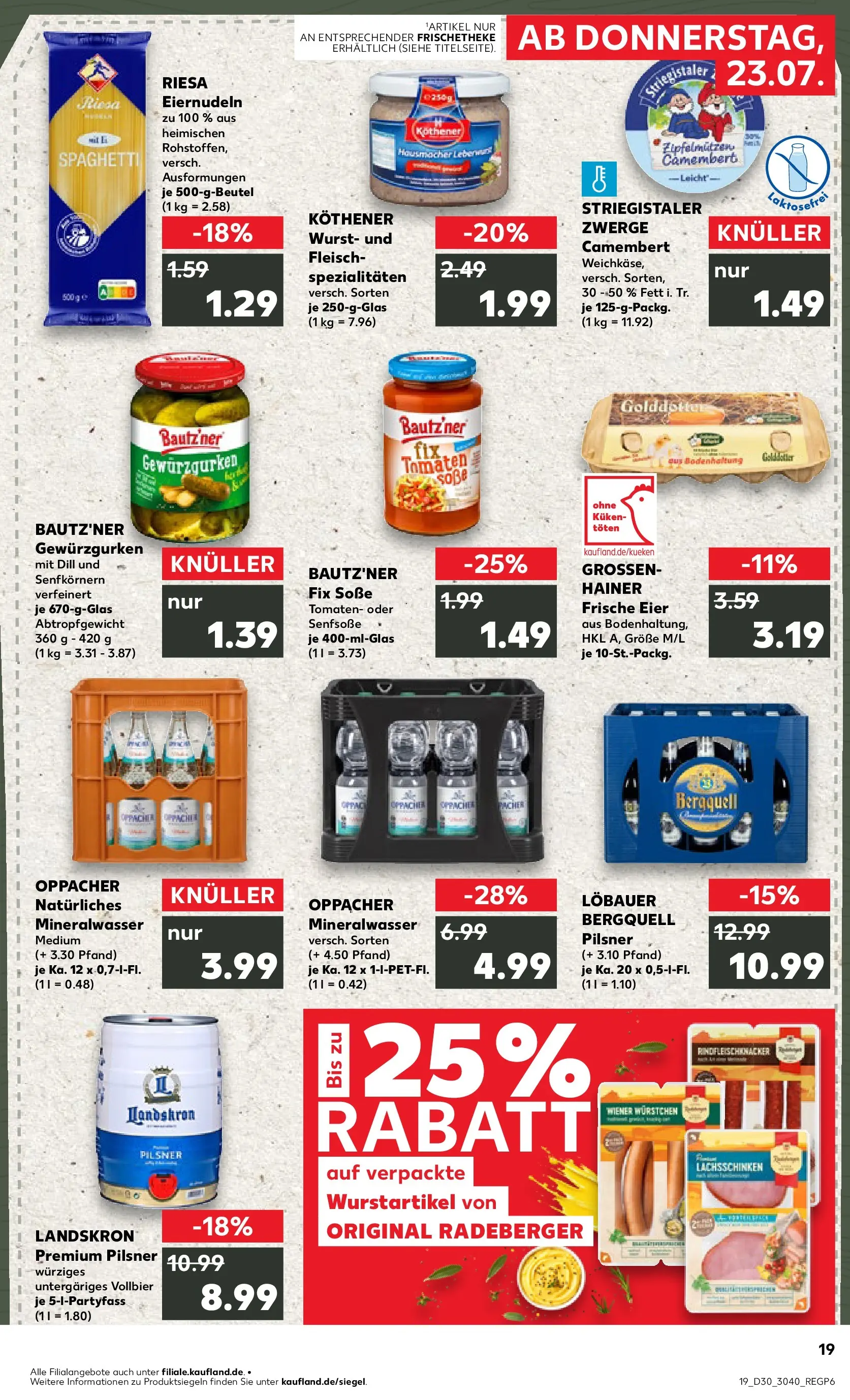 Prospekt Kaufland ab 20.07.2026 ยป Angebote und Werbung Online | Seite: 28 | Produkte: Eier, Wurst, Dill, Fleisch Prospekt Kaufland ab 20.07.2026 ยป Angebote Online zum Blรคttern | Seite: 28 | Produkte: Eier, Wurst, Dill, Fleisch