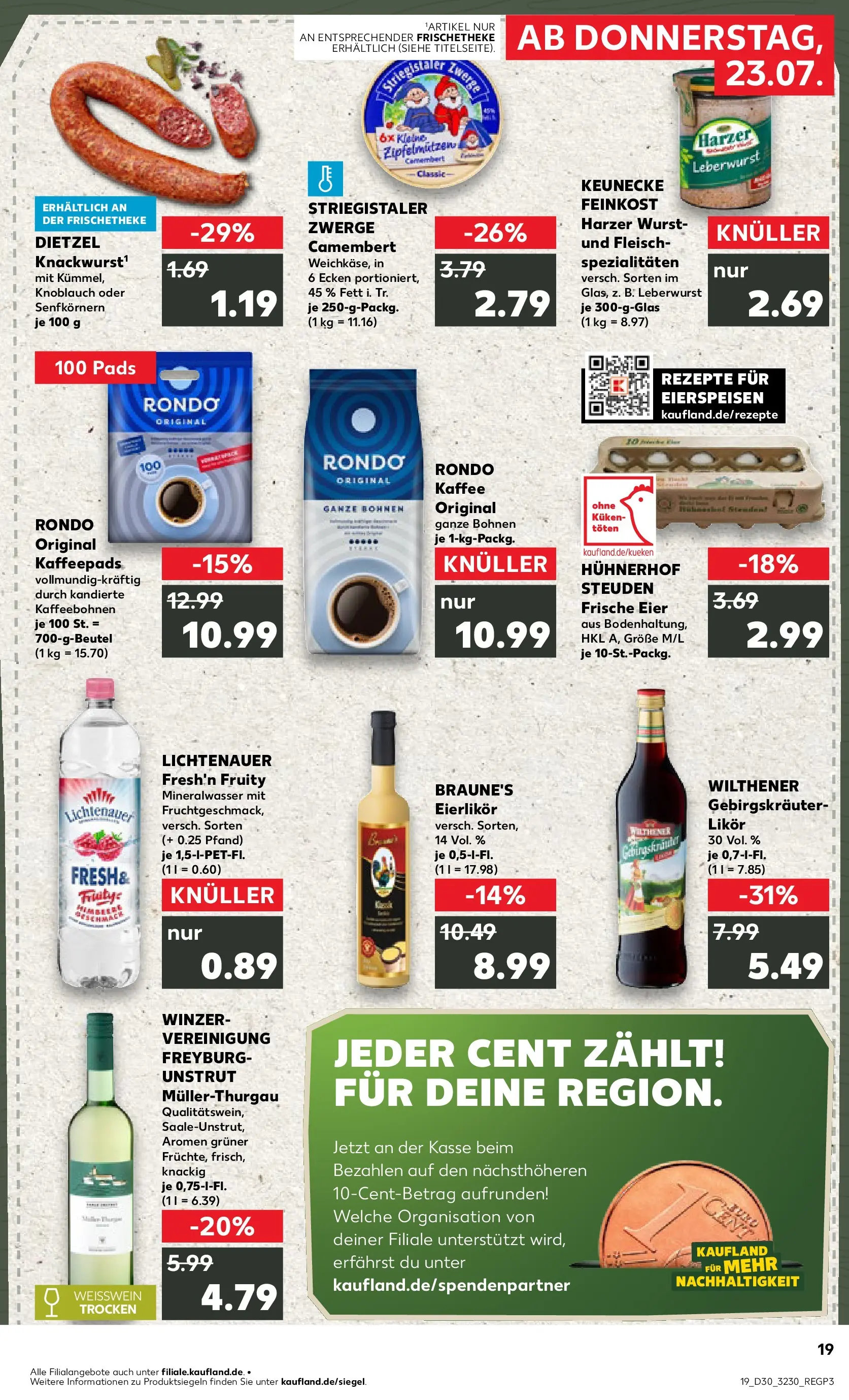Prospekt Kaufland ab 20.07.2026 ยป Angebote und Werbung Online | Seite: 28 | Produkte: Eier, Kaffee, Likรถr, Mineralwasser Prospekt Kaufland ab 20.07.2026 ยป Angebote Online zum Blรคttern | Seite: 28 | Produkte: Eier, Kaffee, Likรถr, Mineralwasser