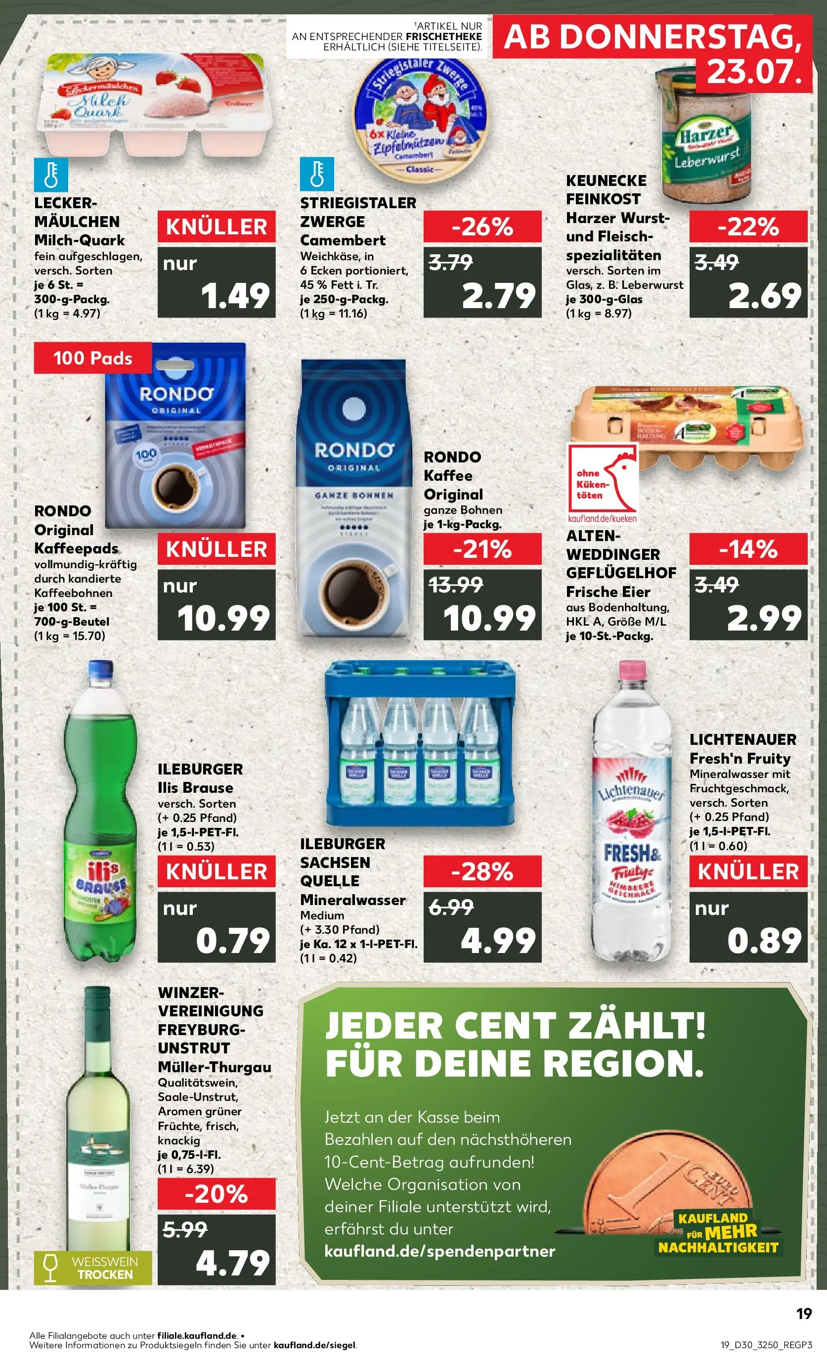 Prospekt Kaufland ab 20.07.2026 ยป Angebote und Werbung Online | Seite: 28 | Produkte: Kaffeepads, Quark, Mineralwasser, Fleisch Prospekt Kaufland ab 20.07.2026 ยป Angebote Online zum Blรคttern | Seite: 28 | Produkte: Kaffeepads, Quark, Mineralwasser, Fleisch