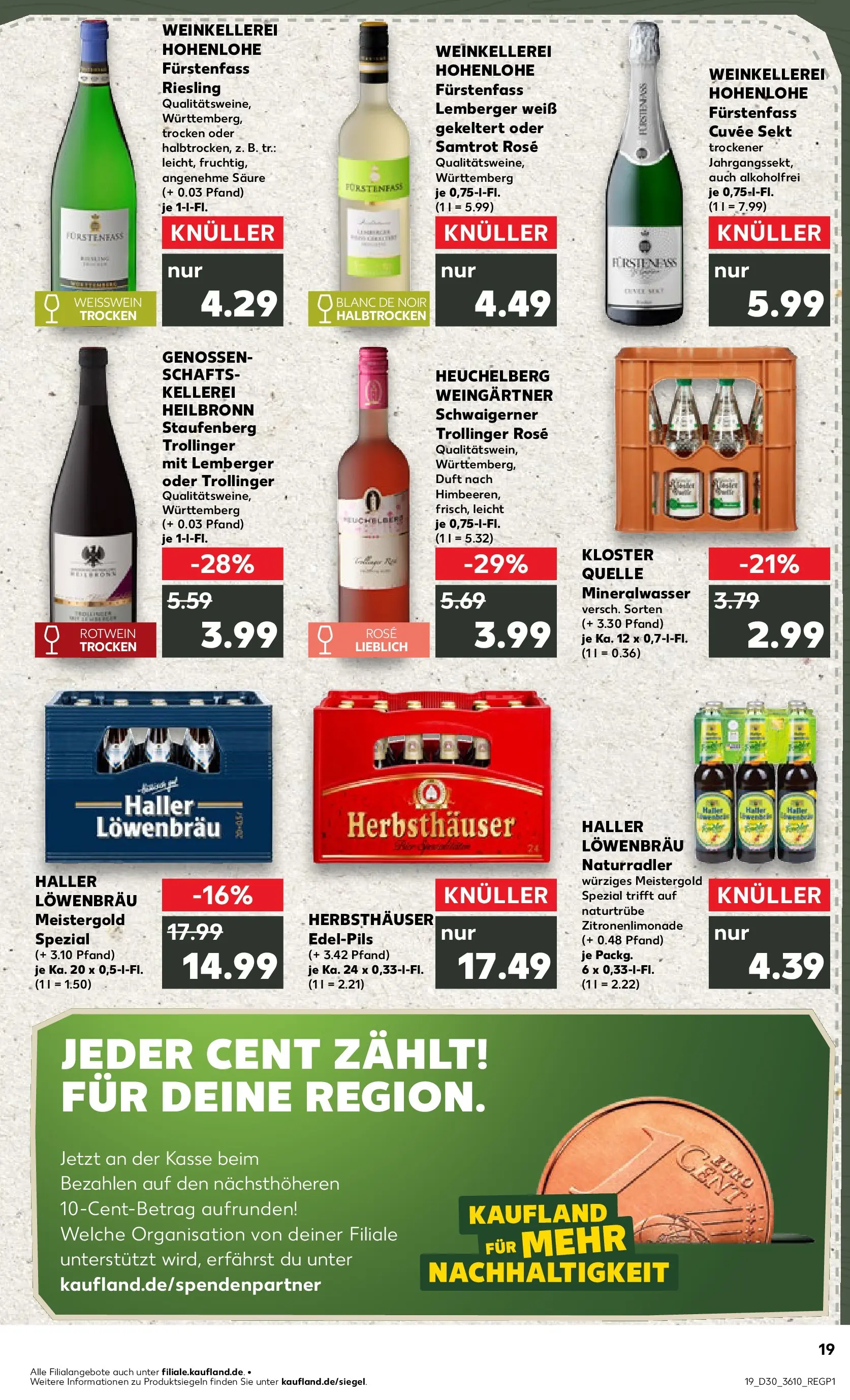 Prospekt Kaufland ab 20.07.2026 ยป Angebote und Werbung Online | Seite: 28 | Produkte: Weiรwein, Rotwein, Sekt, Mineralwasser Prospekt Kaufland ab 20.07.2026 ยป Angebote Online zum Blรคttern | Seite: 28 | Produkte: Weiรwein, Rotwein, Sekt, Mineralwasser