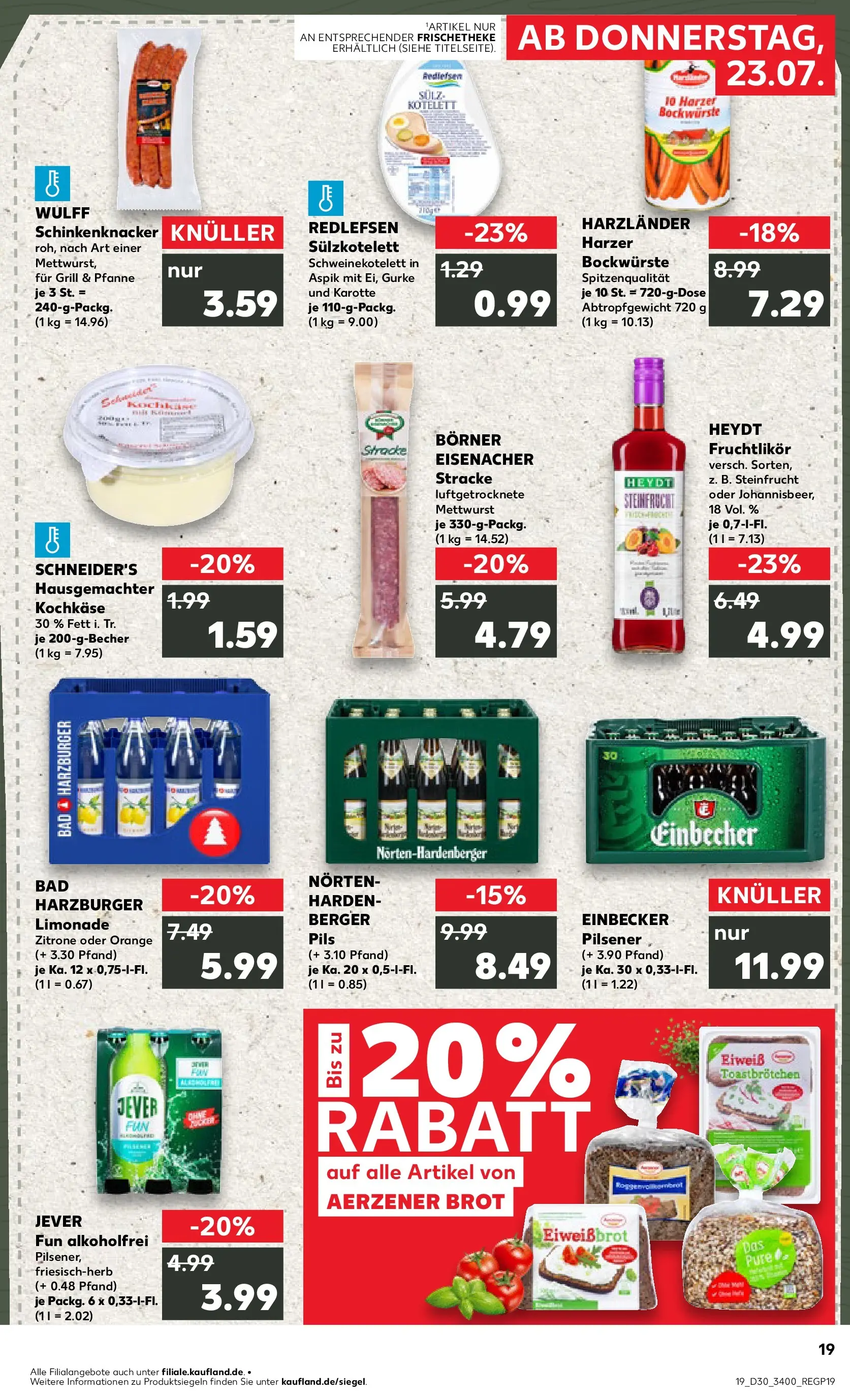 Prospekt Kaufland ab 20.07.2026 ยป Angebote und Werbung Online | Seite: 28 | Produkte: Bad, Limonade, Jever, Karotte Prospekt Kaufland ab 20.07.2026 ยป Angebote Online zum Blรคttern | Seite: 28 | Produkte: Bad, Limonade, Jever, Karotte