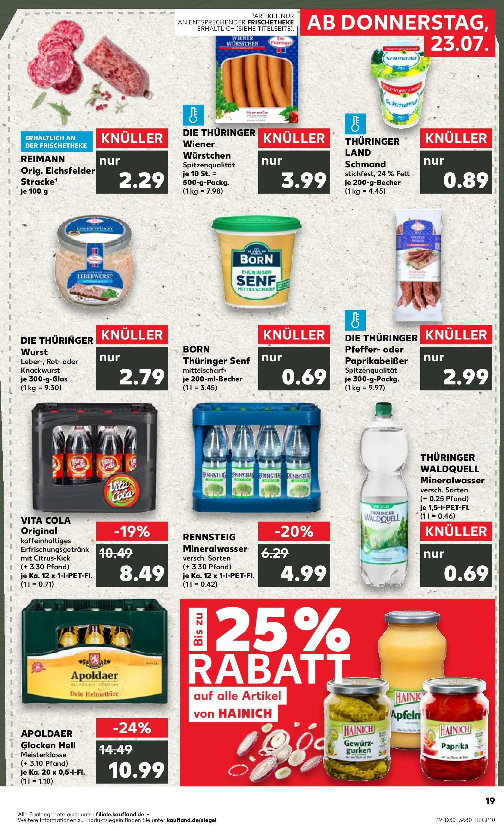 Prospekt Kaufland ab 20.07.2026 ยป Angebote und Werbung Online | Seite: 28 | Produkte: Cola, Mineralwasser, Pfeffer, Vita cola Prospekt Kaufland ab 20.07.2026 ยป Angebote Online zum Blรคttern | Seite: 28 | Produkte: Cola, Mineralwasser, Pfeffer, Vita cola