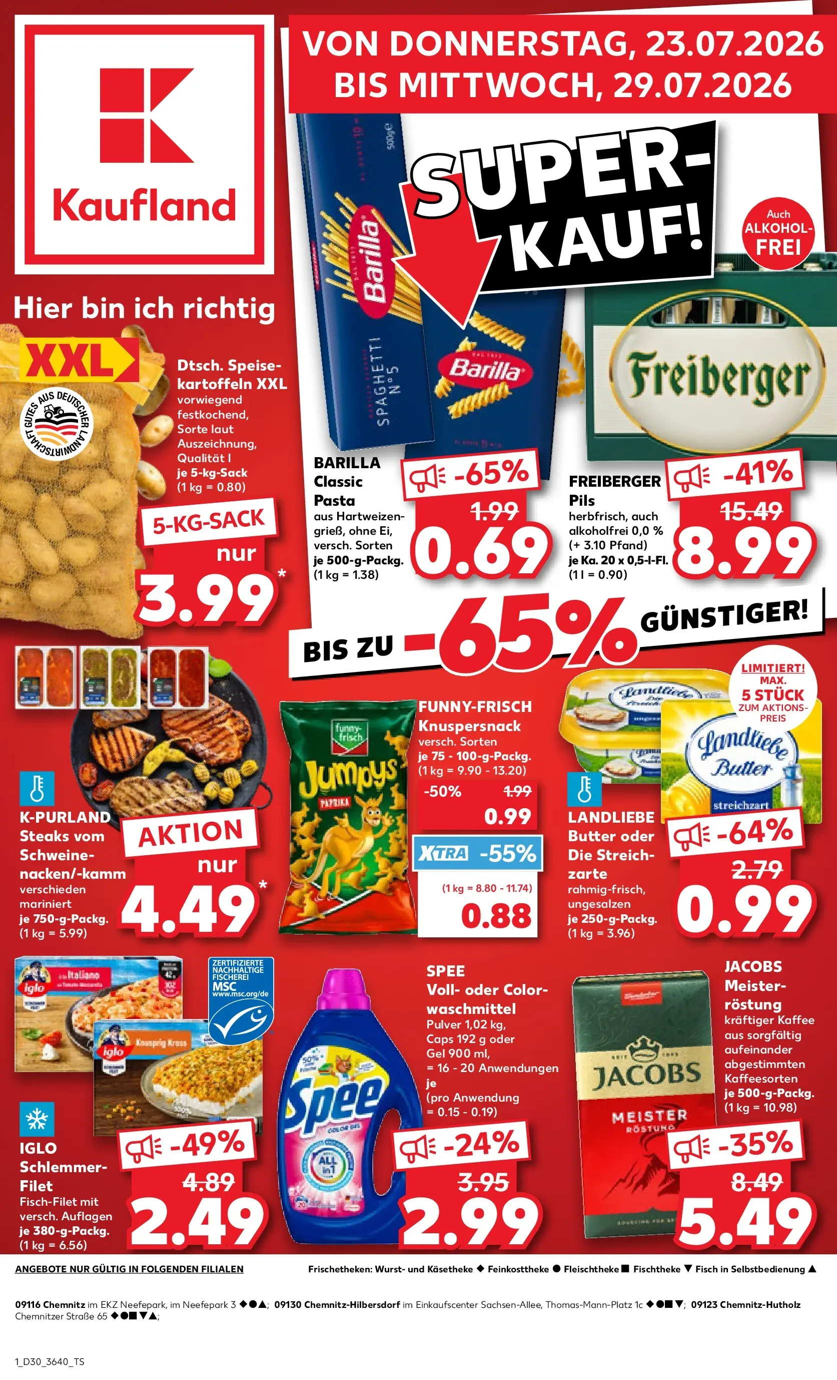 Prospekt Kaufland ab 20.07.2026 ยป Angebote und Werbung Online | Seite: 10 | Produkte: Pils, Kartoffeln, Wurst, Pasta Prospekt Kaufland ab 20.07.2026 ยป Angebote Online zum Blรคttern | Seite: 10 | Produkte: Pils, Kartoffeln, Wurst, Pasta