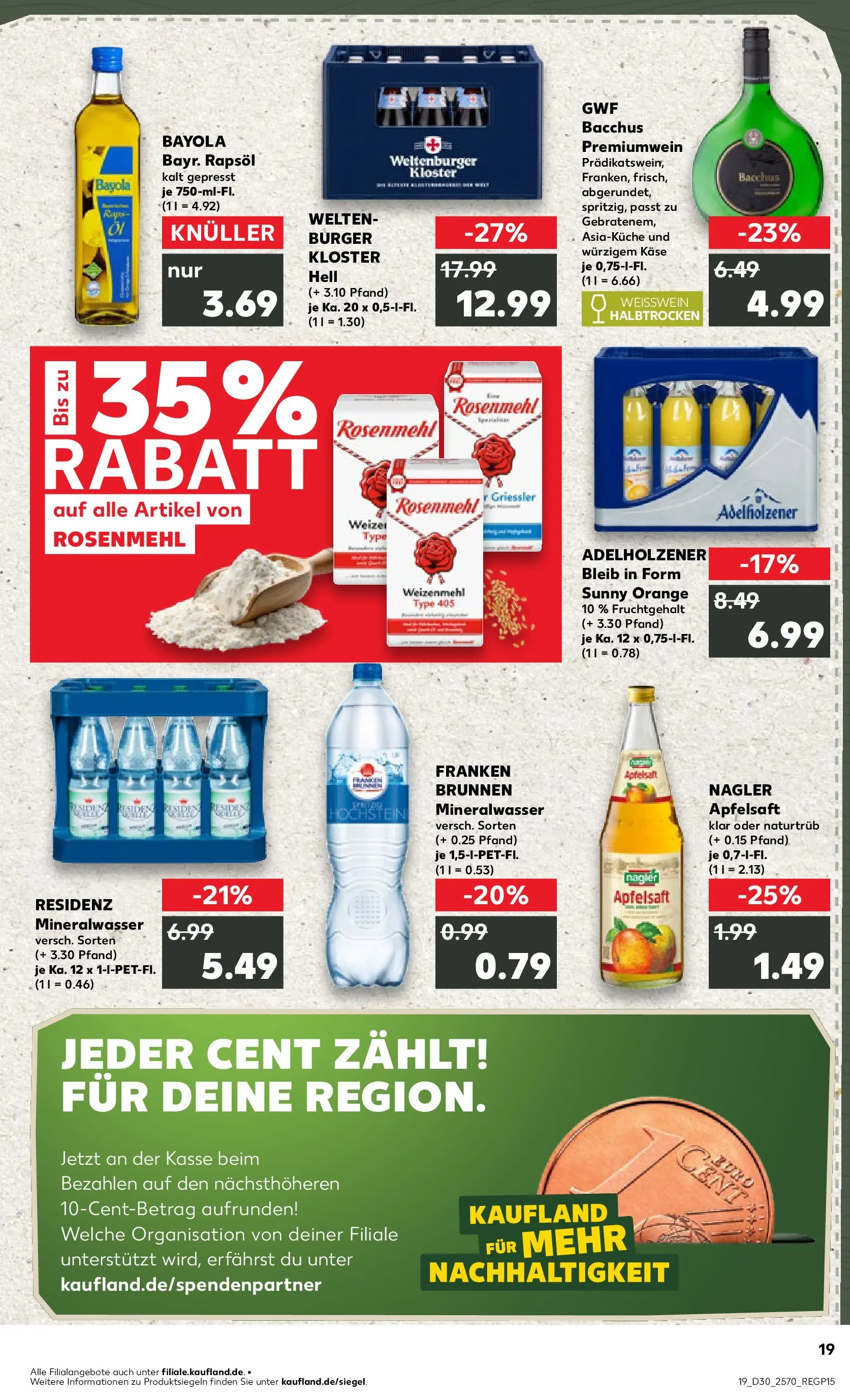 Prospekt Kaufland ab 20.07.2026 ยป Angebote und Werbung Online | Seite: 28 | Produkte: Kรคse, Rapsรถl, Weiรwein, Weizenmehl Prospekt Kaufland ab 20.07.2026 ยป Angebote Online zum Blรคttern | Seite: 28 | Produkte: Kรคse, Rapsรถl, Weiรwein, Weizenmehl