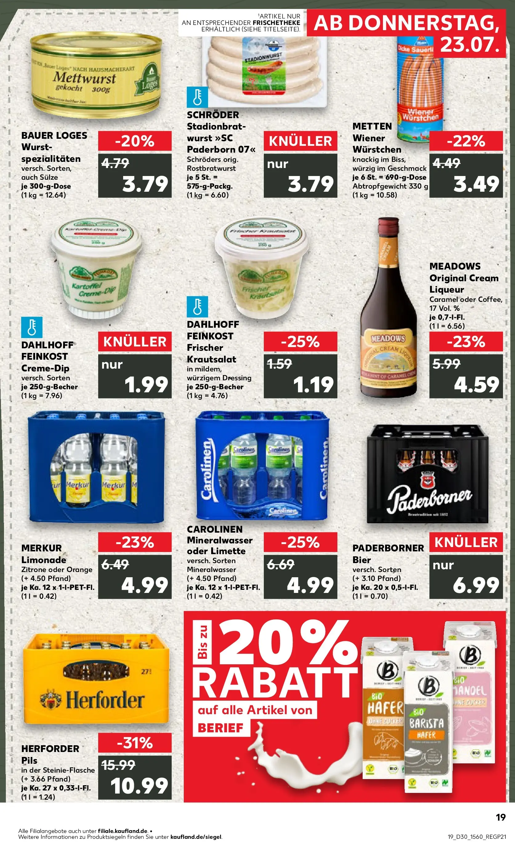 Prospekt Kaufland ab 20.07.2026 ยป Angebote und Werbung Online | Seite: 28 | Produkte: Pils, Dressing, Wurst, Limette Prospekt Kaufland ab 20.07.2026 ยป Angebote Online zum Blรคttern | Seite: 28 | Produkte: Pils, Dressing, Wurst, Limette