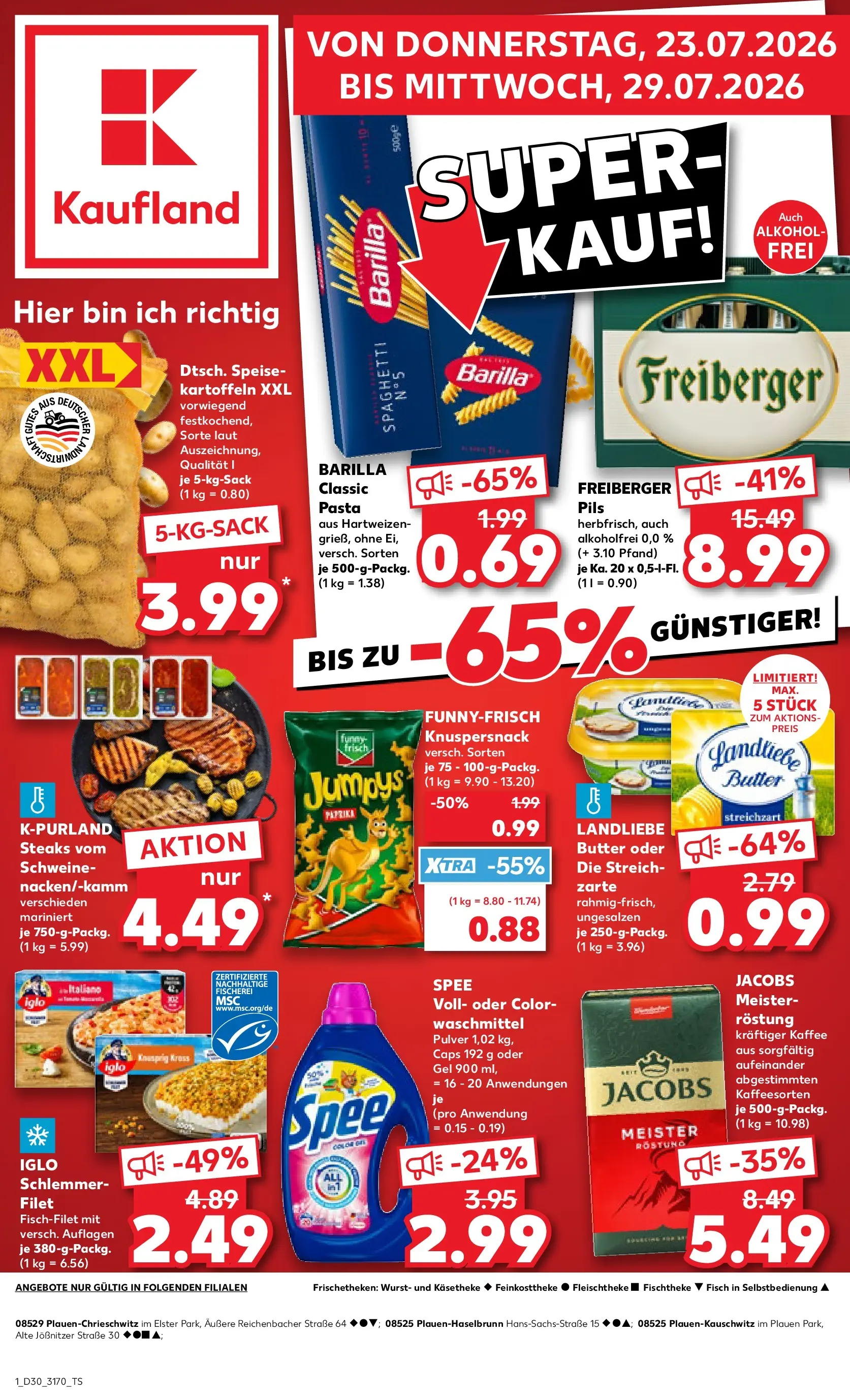 Prospekt Kaufland ab 20.07.2026 ยป Angebote und Werbung Online | Seite: 10 | Produkte: Kaffee, Waschmittel, Wurst, Pasta Prospekt Kaufland ab 20.07.2026 ยป Angebote Online zum Blรคttern | Seite: 10 | Produkte: Kaffee, Waschmittel, Wurst, Pasta