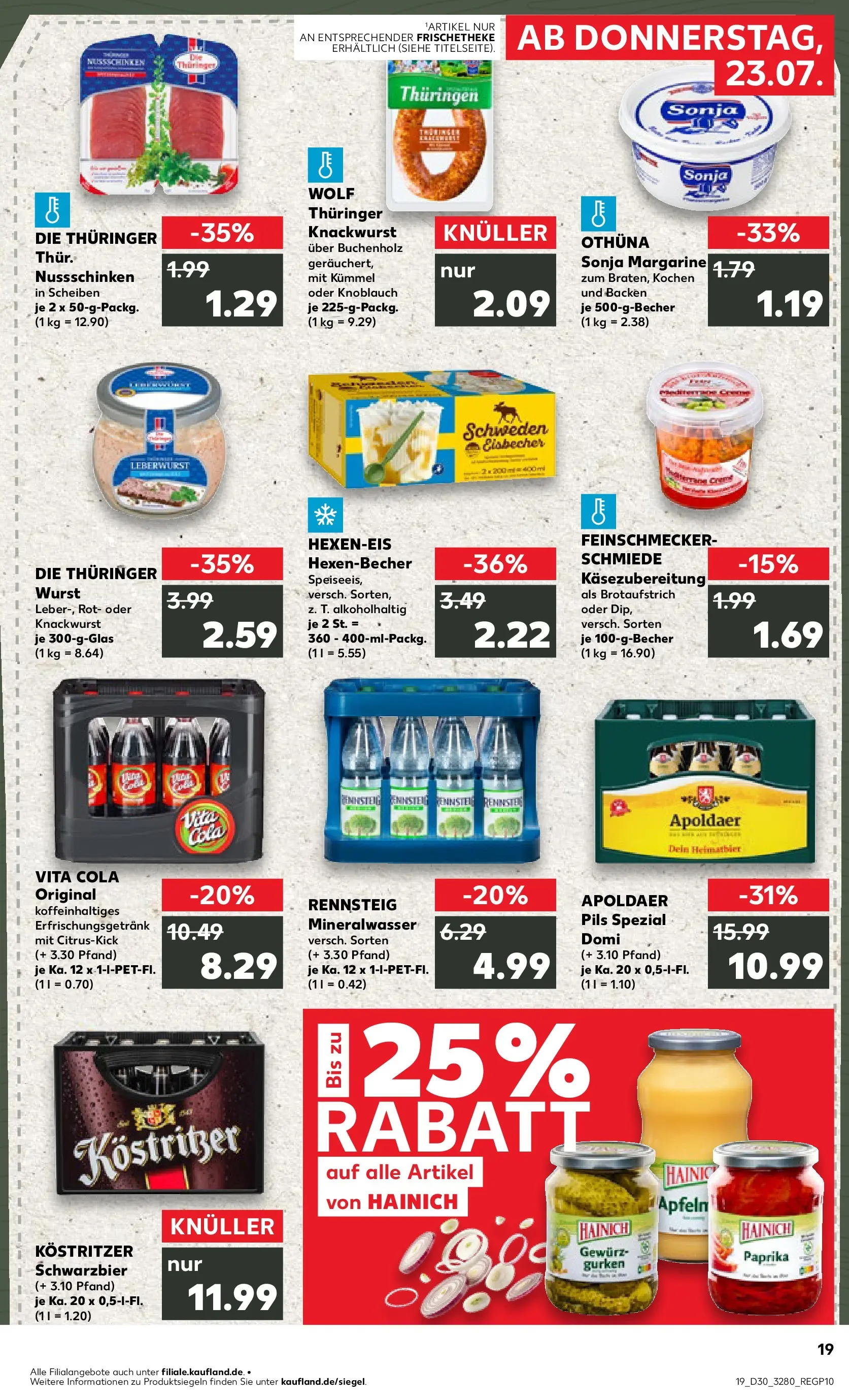 Prospekt Kaufland ab 20.07.2026 ยป Angebote und Werbung Online | Seite: 28 | Produkte: Pils, Mineralwasser, Knoblauch, Gurken Prospekt Kaufland ab 20.07.2026 ยป Angebote Online zum Blรคttern | Seite: 28 | Produkte: Pils, Mineralwasser, Knoblauch, Gurken