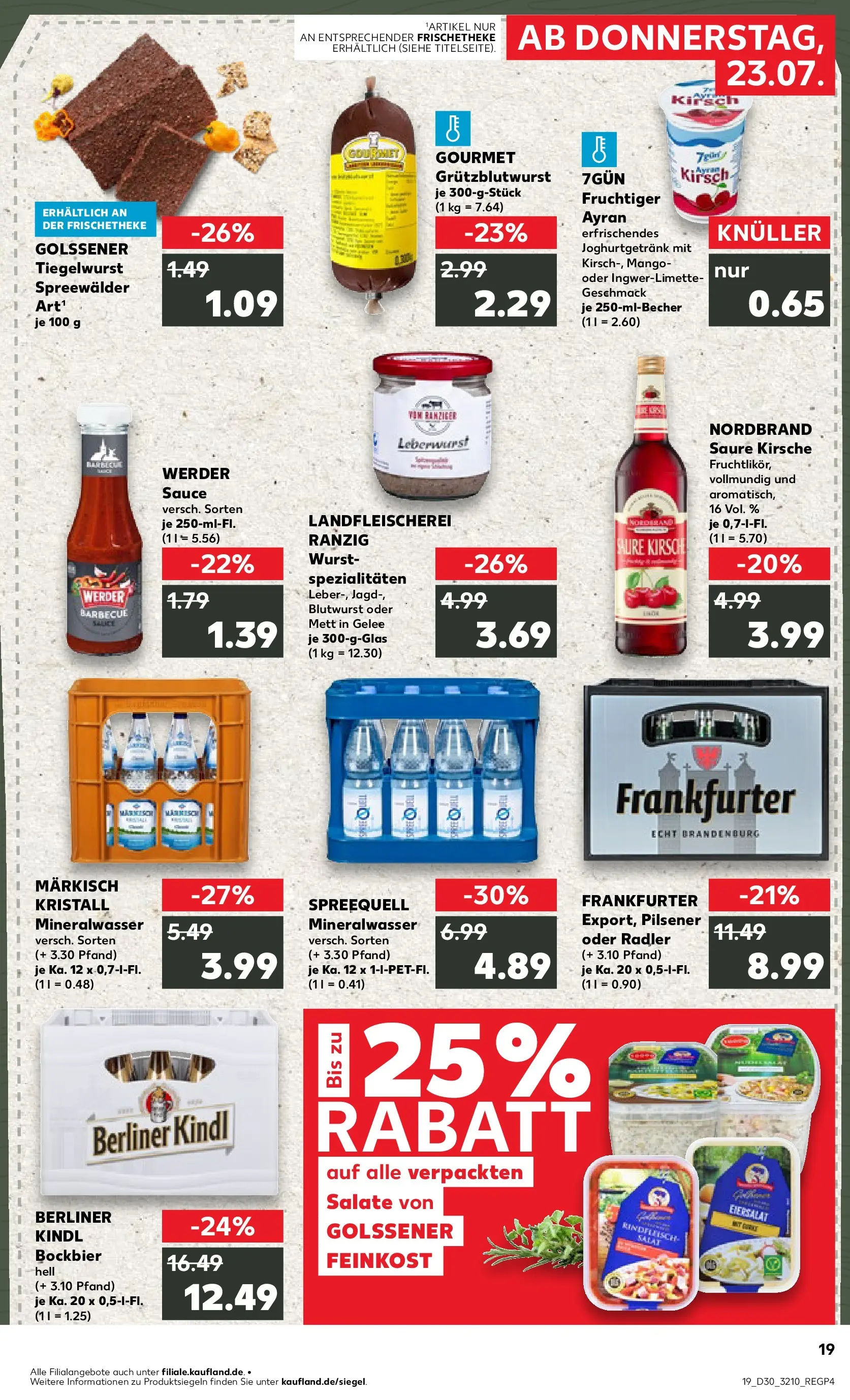 Prospekt Kaufland ab 20.07.2026 ยป Angebote und Werbung Online | Seite: 28 | Produkte: Berliner, Mineralwasser, Mango, Salat Prospekt Kaufland ab 20.07.2026 ยป Angebote Online zum Blรคttern | Seite: 28 | Produkte: Berliner, Mineralwasser, Mango, Salat