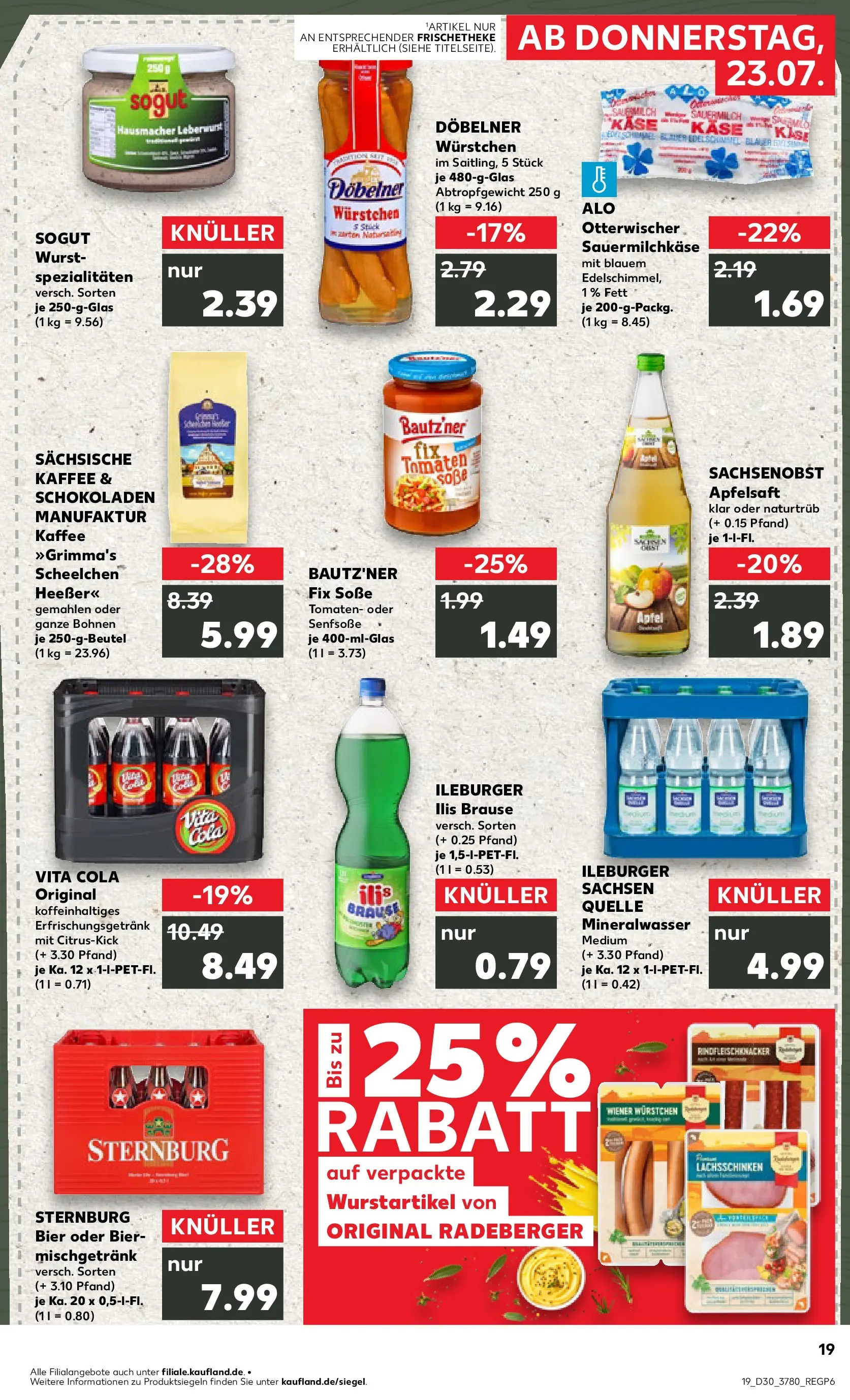 Prospekt Kaufland ab 20.07.2026 ยป Angebote und Werbung Online | Seite: 28 | Produkte: Milch, Kaffee, Bier, รpfel Prospekt Kaufland ab 20.07.2026 ยป Angebote Online zum Blรคttern | Seite: 28 | Produkte: Milch, Kaffee, Bier, รpfel