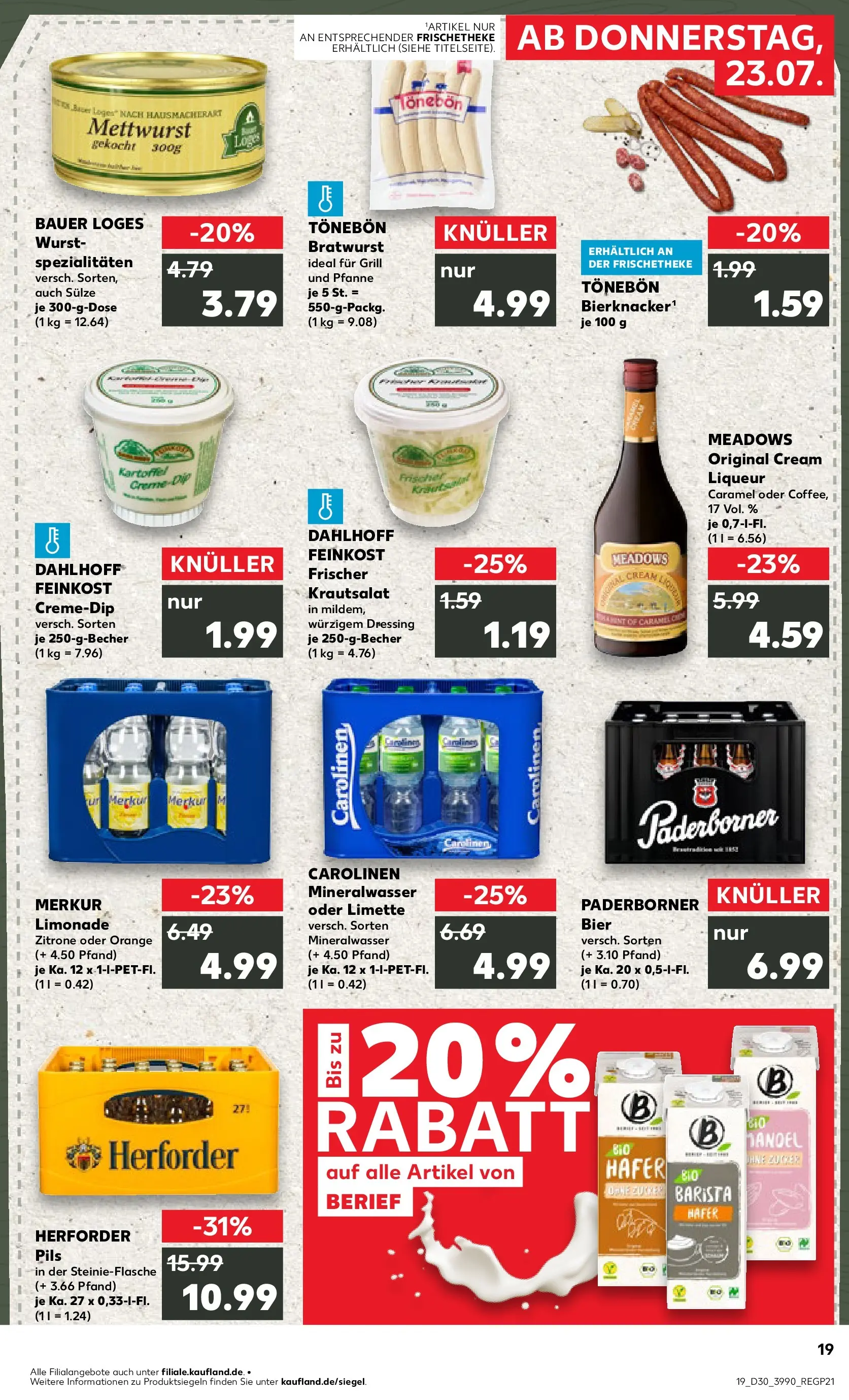 Prospekt Kaufland ab 20.07.2026 ยป Angebote und Werbung Online | Seite: 28 | Produkte: Bier, Pils, Mineralwasser, Zitrone Prospekt Kaufland ab 20.07.2026 ยป Angebote Online zum Blรคttern | Seite: 28 | Produkte: Bier, Pils, Mineralwasser, Zitrone