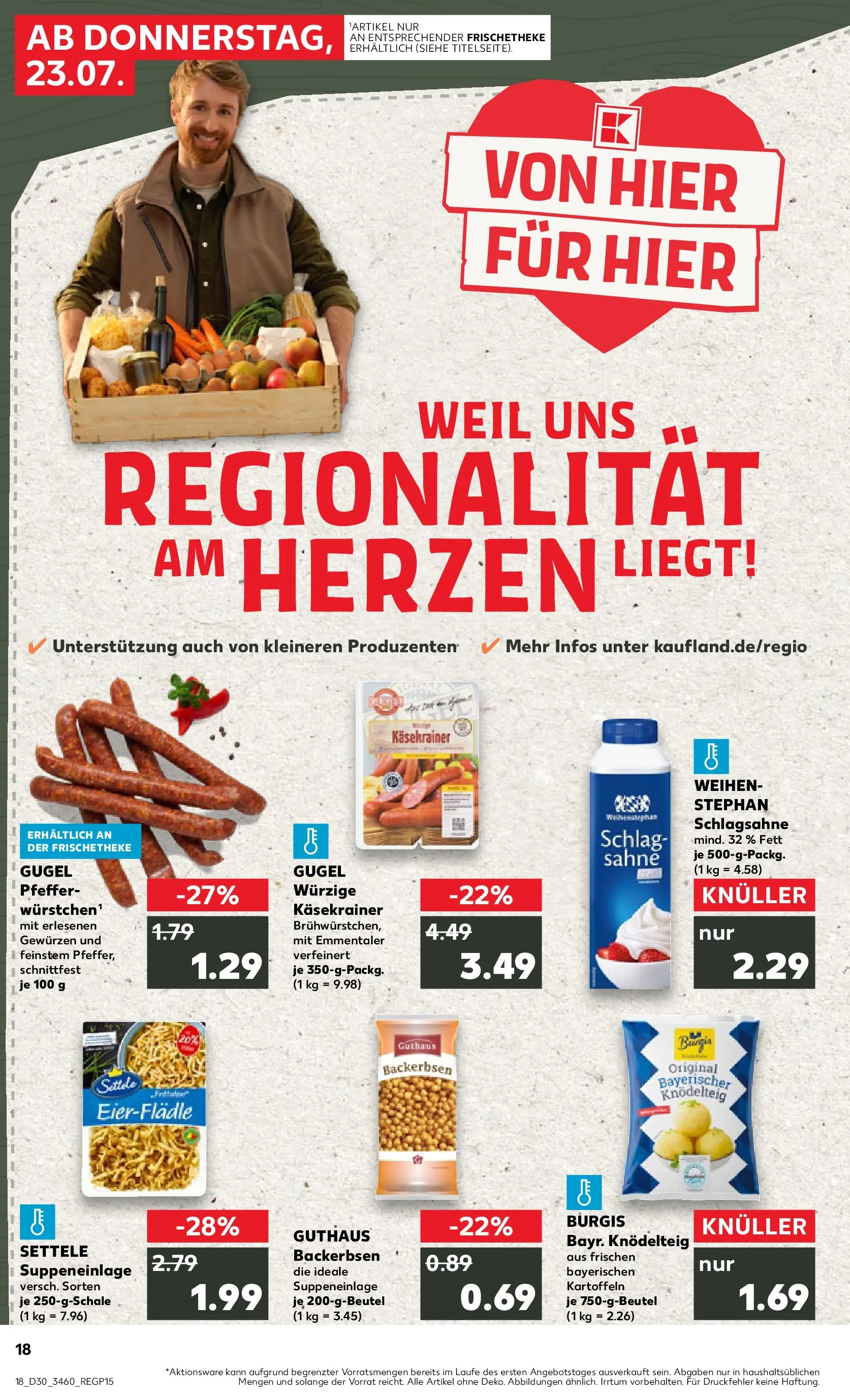Prospekt Kaufland ab 20.07.2026 ยป Angebote und Werbung Online | Seite: 27 | Produkte: Schlagsahne, Kartoffeln, Pfeffer, Sahne Prospekt Kaufland ab 20.07.2026 ยป Angebote Online zum Blรคttern | Seite: 27 | Produkte: Schlagsahne, Kartoffeln, Pfeffer, Sahne