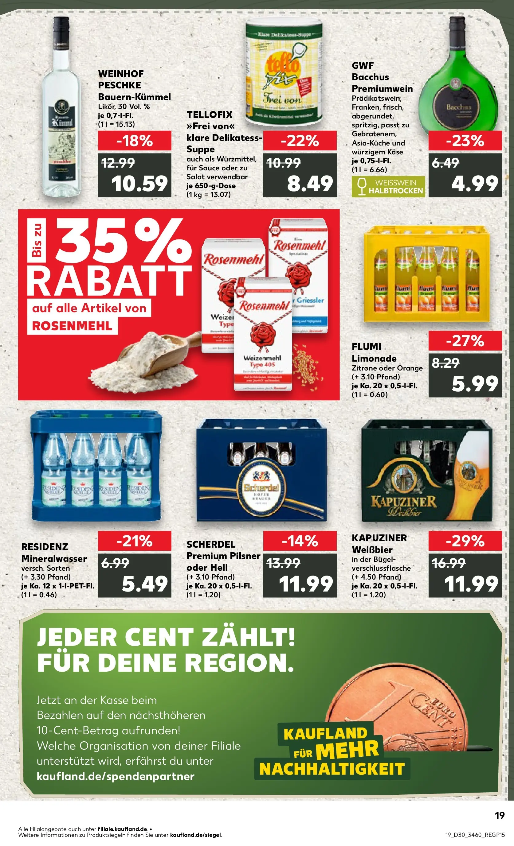 Prospekt Kaufland ab 20.07.2026 ยป Angebote und Werbung Online | Seite: 28 | Produkte: Weiรwein, Weiรbier, Weizenmehl, Mineralwasser Prospekt Kaufland ab 20.07.2026 ยป Angebote Online zum Blรคttern | Seite: 28 | Produkte: Weiรwein, Weiรbier, Weizenmehl, Mineralwasser