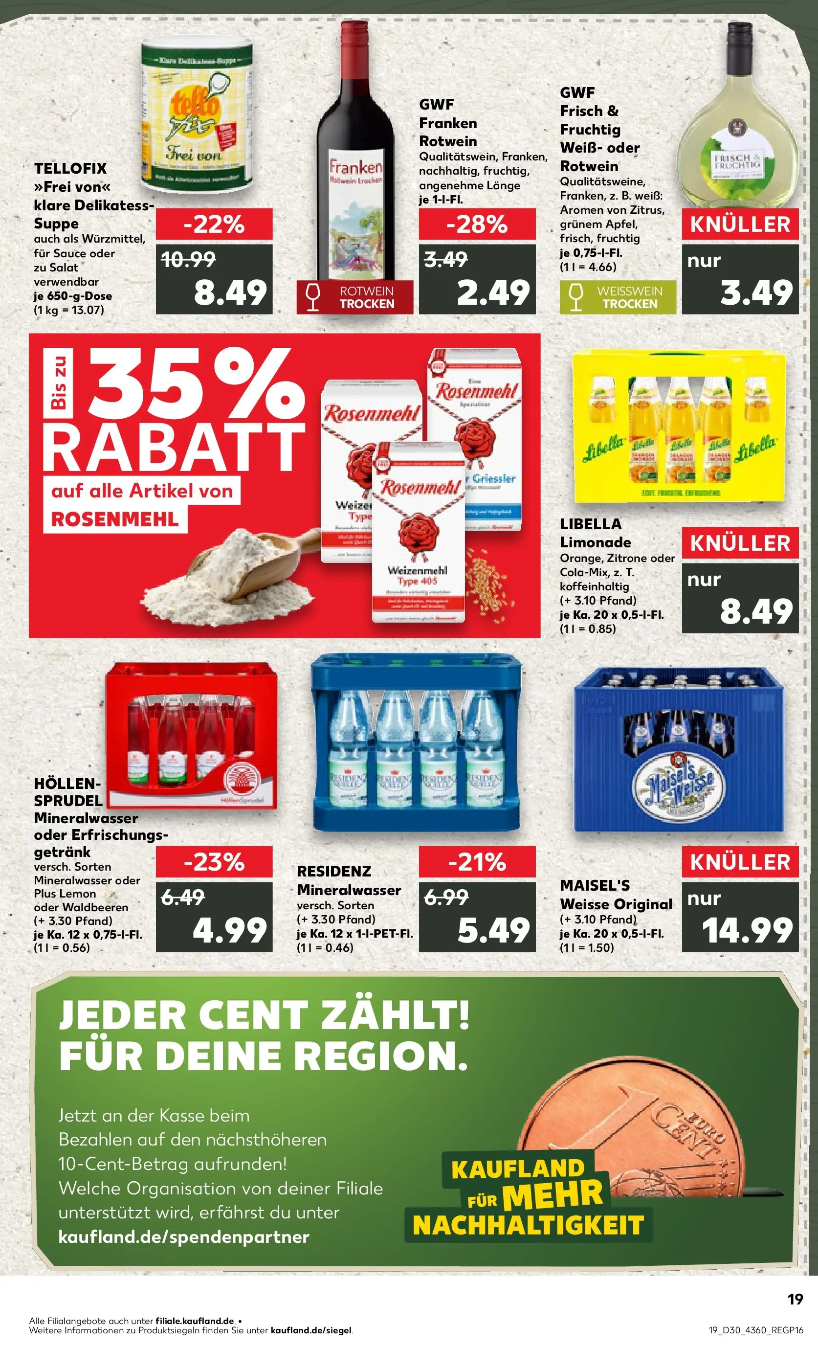 Prospekt Kaufland ab 20.07.2026 ยป Angebote und Werbung Online | Seite: 28 | Produkte: Rotwein, Limonade, Weizenmehl, Zitrone Prospekt Kaufland ab 20.07.2026 ยป Angebote Online zum Blรคttern | Seite: 28 | Produkte: Rotwein, Limonade, Weizenmehl, Zitrone