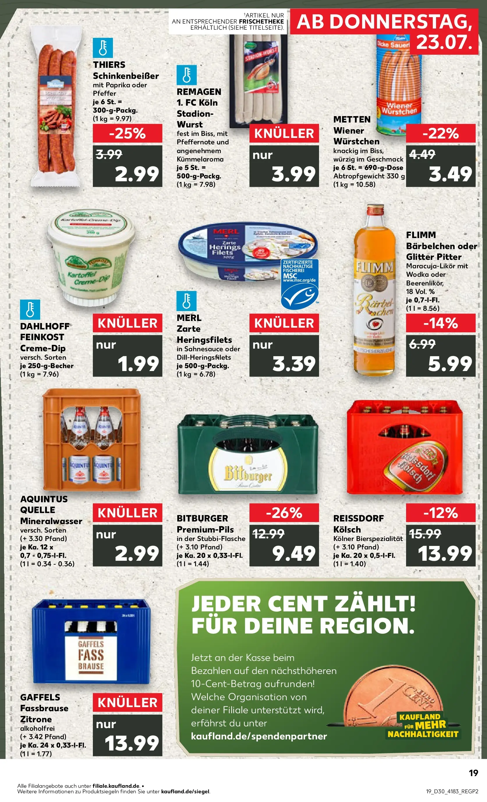 Prospekt Kaufland ab 20.07.2026 ยป Angebote und Werbung Online | Seite: 28 | Produkte: Bitburger, Paprika, Pfeffer, Zitrone Prospekt Kaufland ab 20.07.2026 ยป Angebote Online zum Blรคttern | Seite: 28 | Produkte: Bitburger, Paprika, Pfeffer, Zitrone