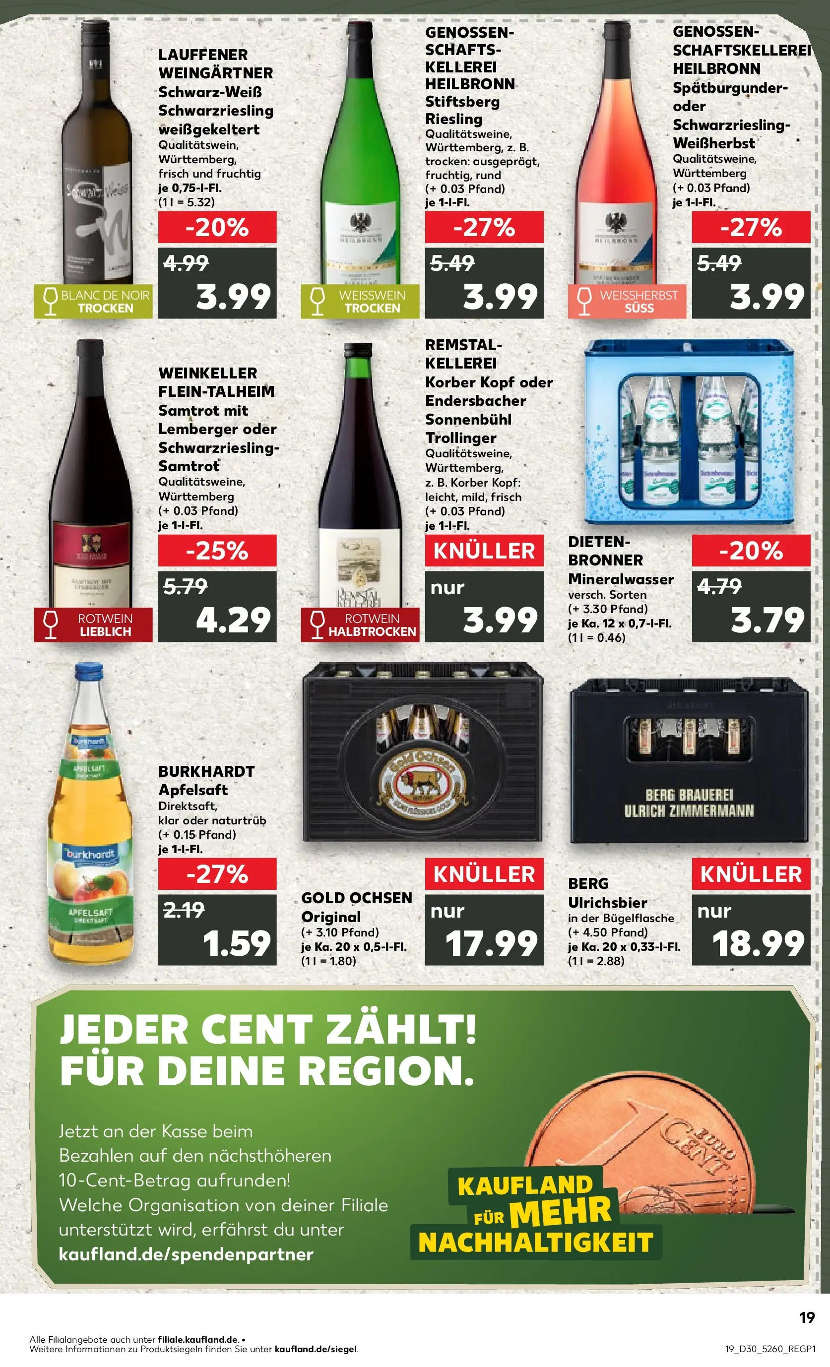 Prospekt Kaufland ab 20.07.2026 ยป Angebote und Werbung Online | Seite: 28 | Produkte: Weiรwein, Rotwein, Apfelsaft, Mineralwasser Prospekt Kaufland ab 20.07.2026 ยป Angebote Online zum Blรคttern | Seite: 28 | Produkte: Weiรwein, Rotwein, Apfelsaft, Mineralwasser