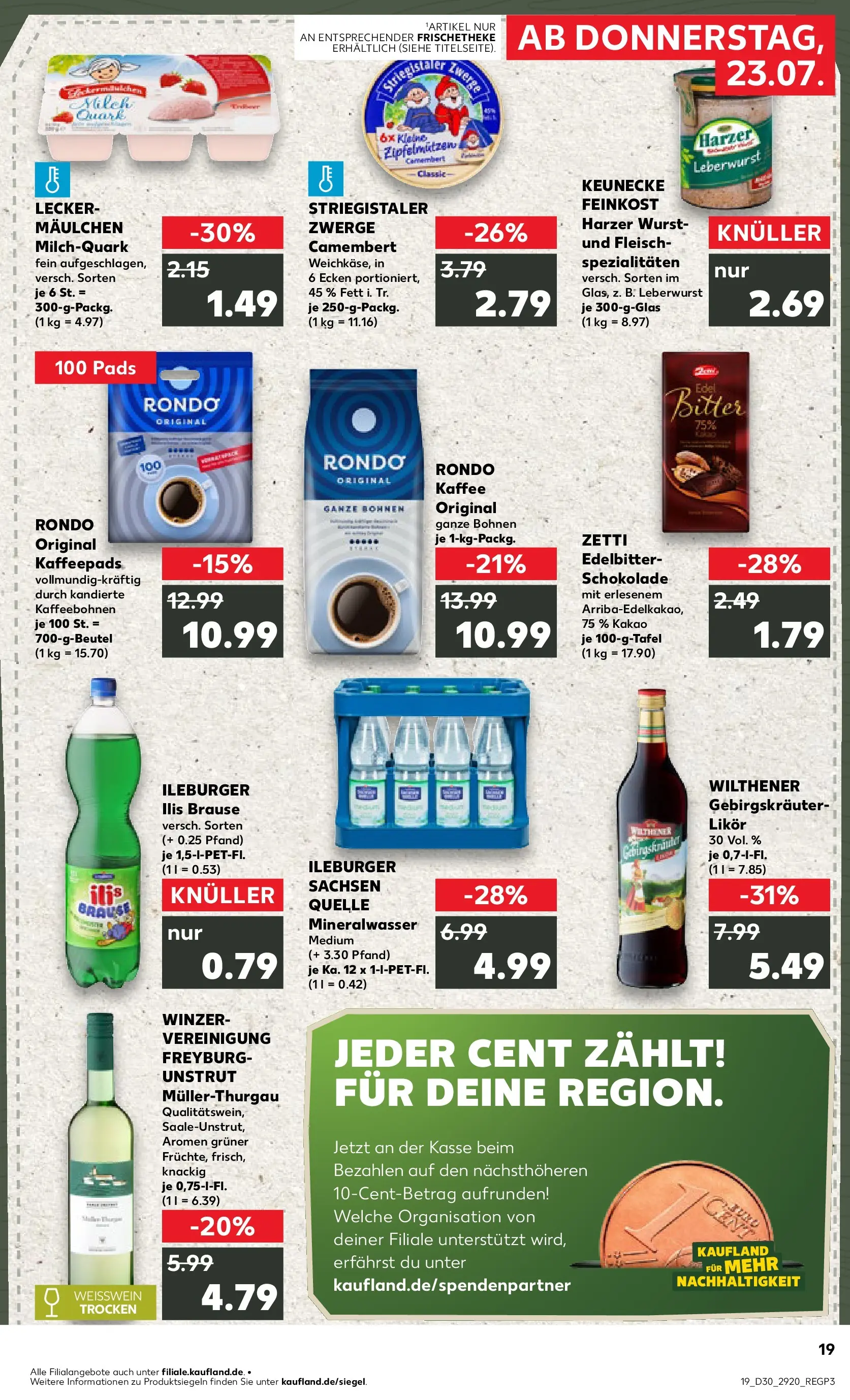 Prospekt Kaufland ab 20.07.2026 ยป Angebote und Werbung Online | Seite: 28 | Produkte: Kaffee, Schokolade, Mineralwasser, Fleisch Prospekt Kaufland ab 20.07.2026 ยป Angebote Online zum Blรคttern | Seite: 28 | Produkte: Kaffee, Schokolade, Mineralwasser, Fleisch