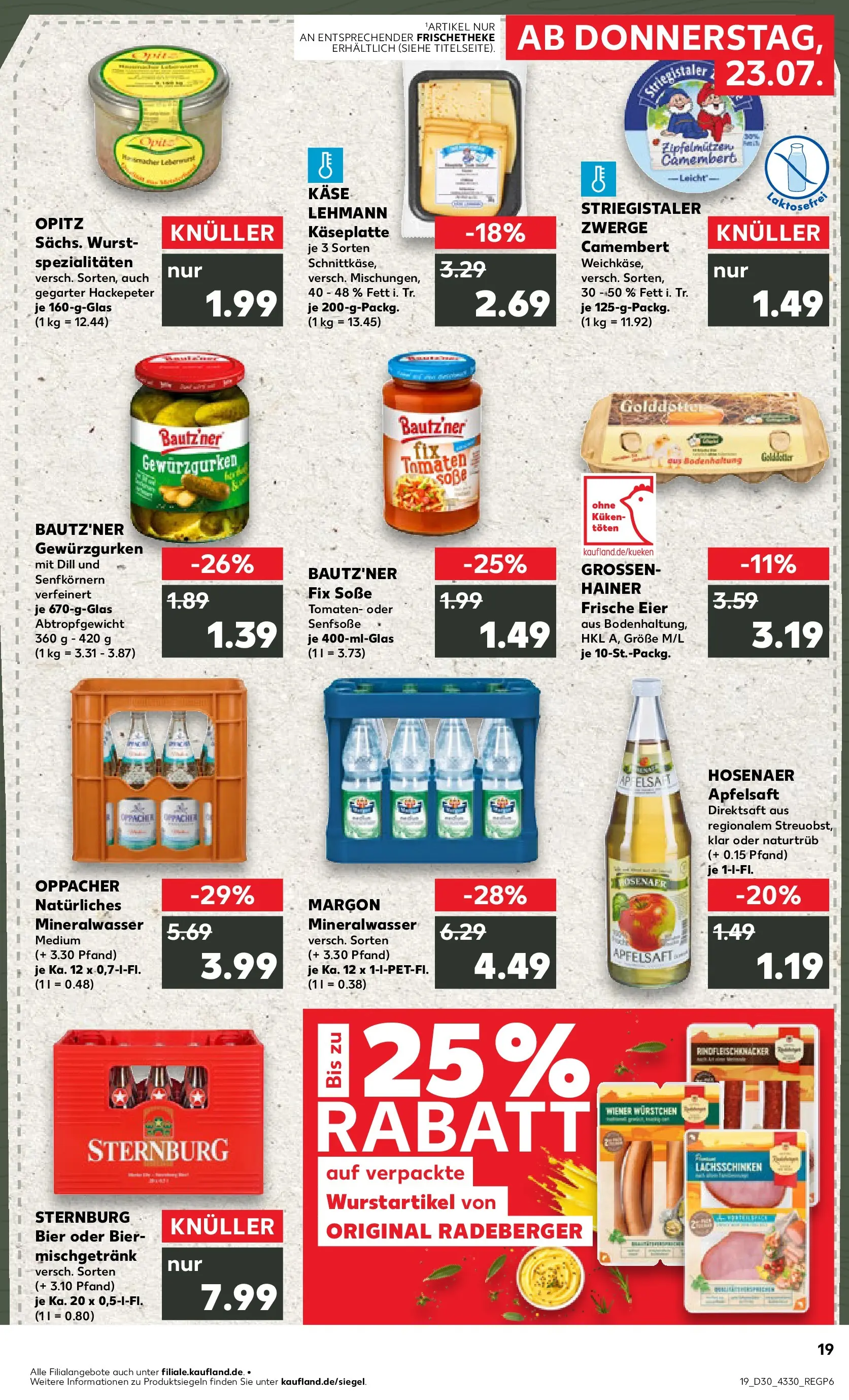 Prospekt Kaufland ab 20.07.2026 ยป Angebote und Werbung Online | Seite: 28 | Produkte: Wiener wurstchen, Eier, Bier, Apfelsaft Prospekt Kaufland ab 20.07.2026 ยป Angebote Online zum Blรคttern | Seite: 28 | Produkte: Wiener wurstchen, Eier, Bier, Apfelsaft