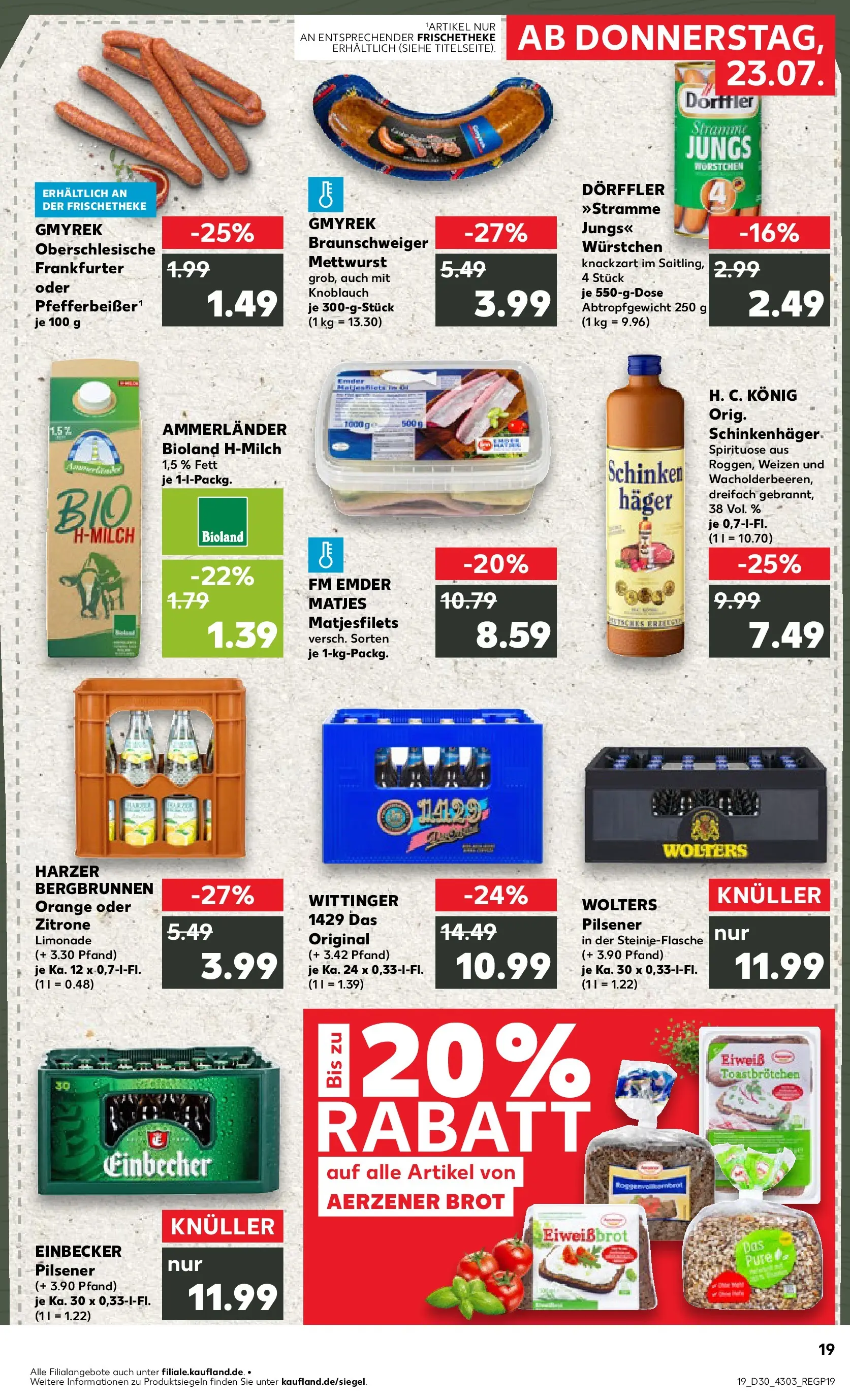 Prospekt Kaufland ab 20.07.2026 ยป Angebote und Werbung Online | Seite: 28 | Produkte: Limonade, Zitrone, Knoblauch, Schinken Prospekt Kaufland ab 20.07.2026 ยป Angebote Online zum Blรคttern | Seite: 28 | Produkte: Limonade, Zitrone, Knoblauch, Schinken