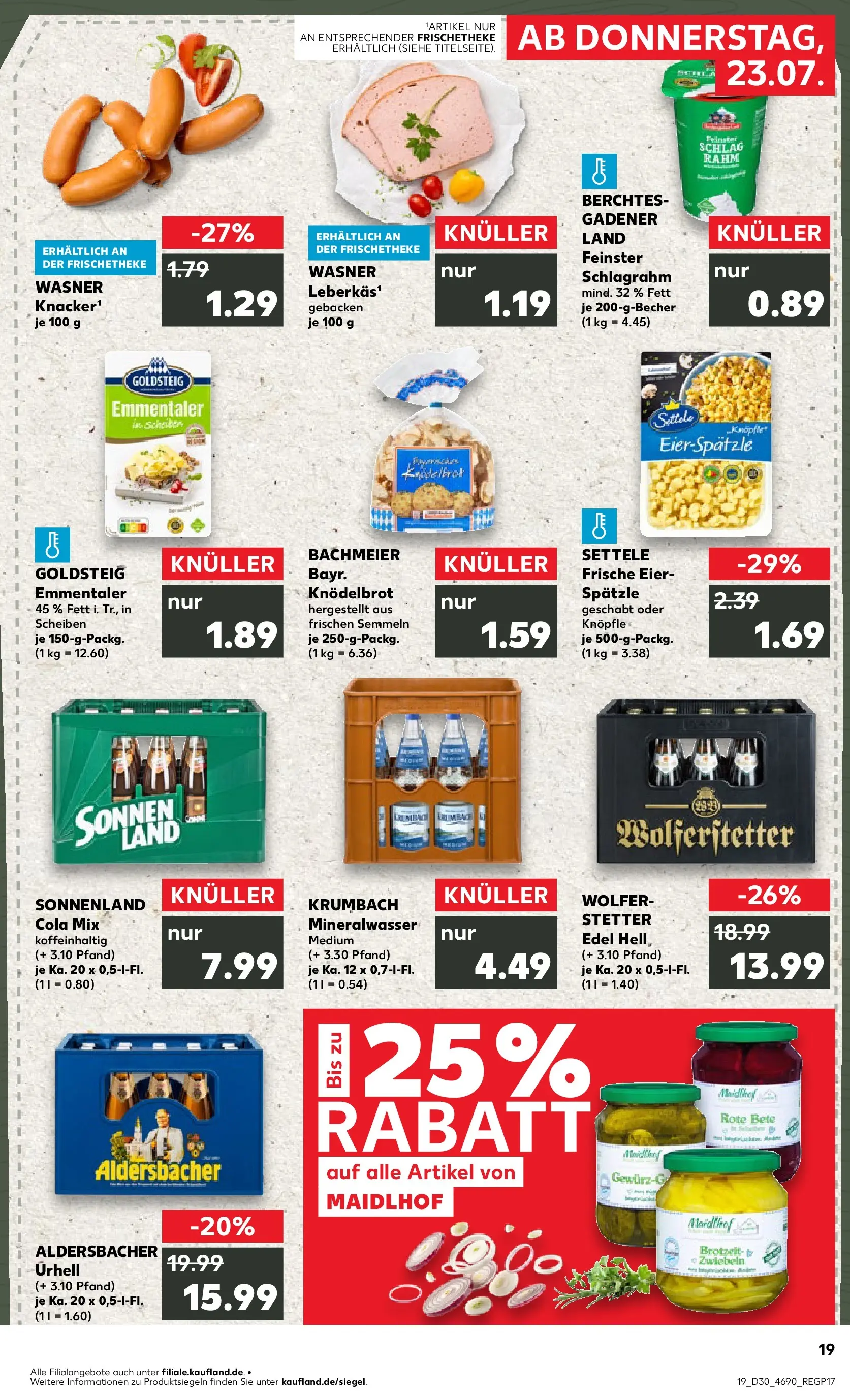 Prospekt Kaufland ab 20.07.2026 ยป Angebote und Werbung Online | Seite: 28 | Produkte: Cola, Eier, Mineralwasser Prospekt Kaufland ab 20.07.2026 ยป Angebote Online zum Blรคttern | Seite: 28 | Produkte: Cola, Eier, Mineralwasser