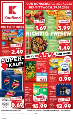 Kaufland Prospekt Worms ab 23.07.2026 gültig Kaufland Prospekt Worms ab 23.07.2026 gültig