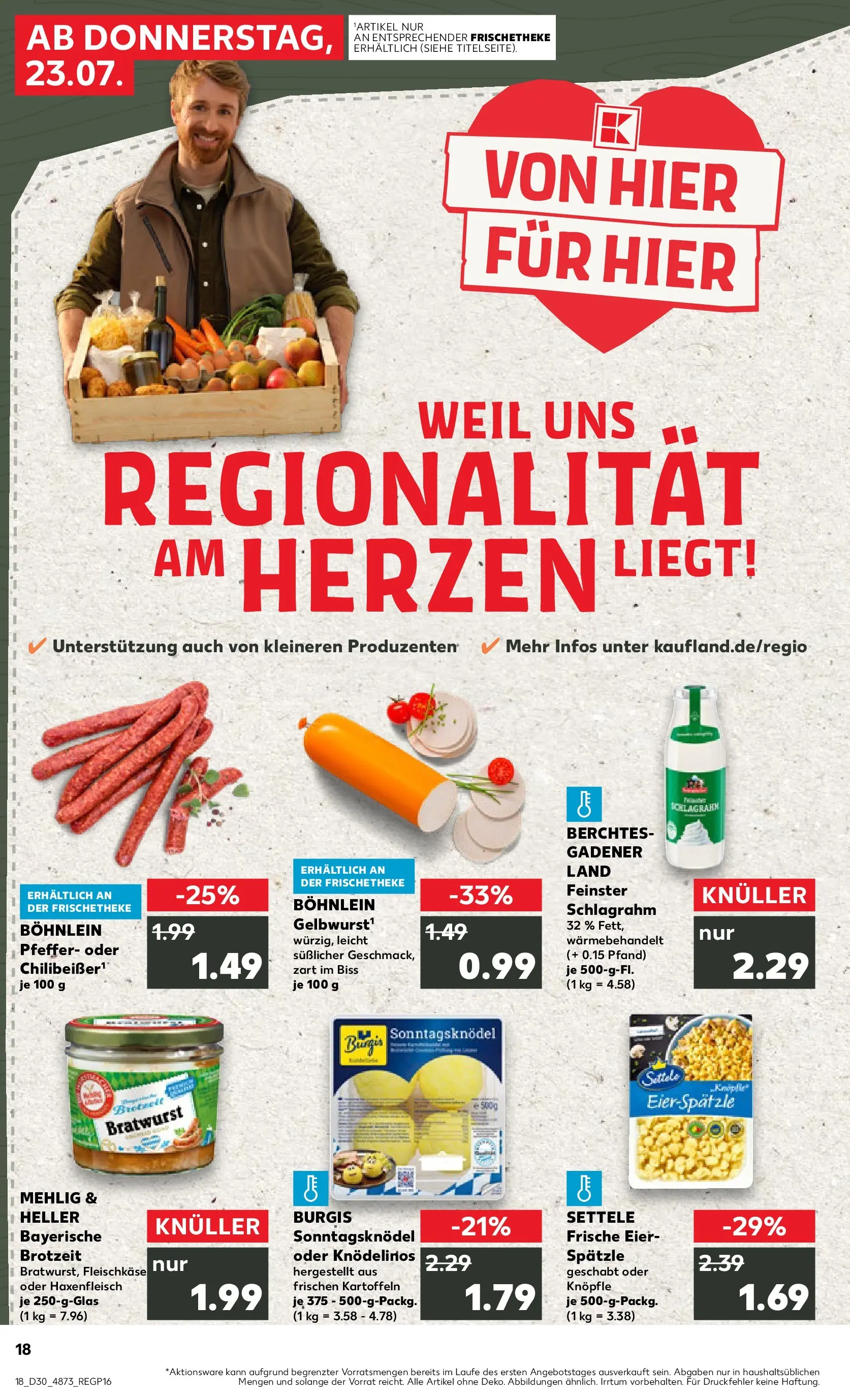 Prospekt Kaufland ab 20.07.2026 ยป Angebote und Werbung Online | Seite: 27 | Produkte: Eier, Bratwurst, Kartoffeln, Pfeffer Prospekt Kaufland ab 20.07.2026 ยป Angebote Online zum Blรคttern | Seite: 27 | Produkte: Eier, Bratwurst, Kartoffeln, Pfeffer
