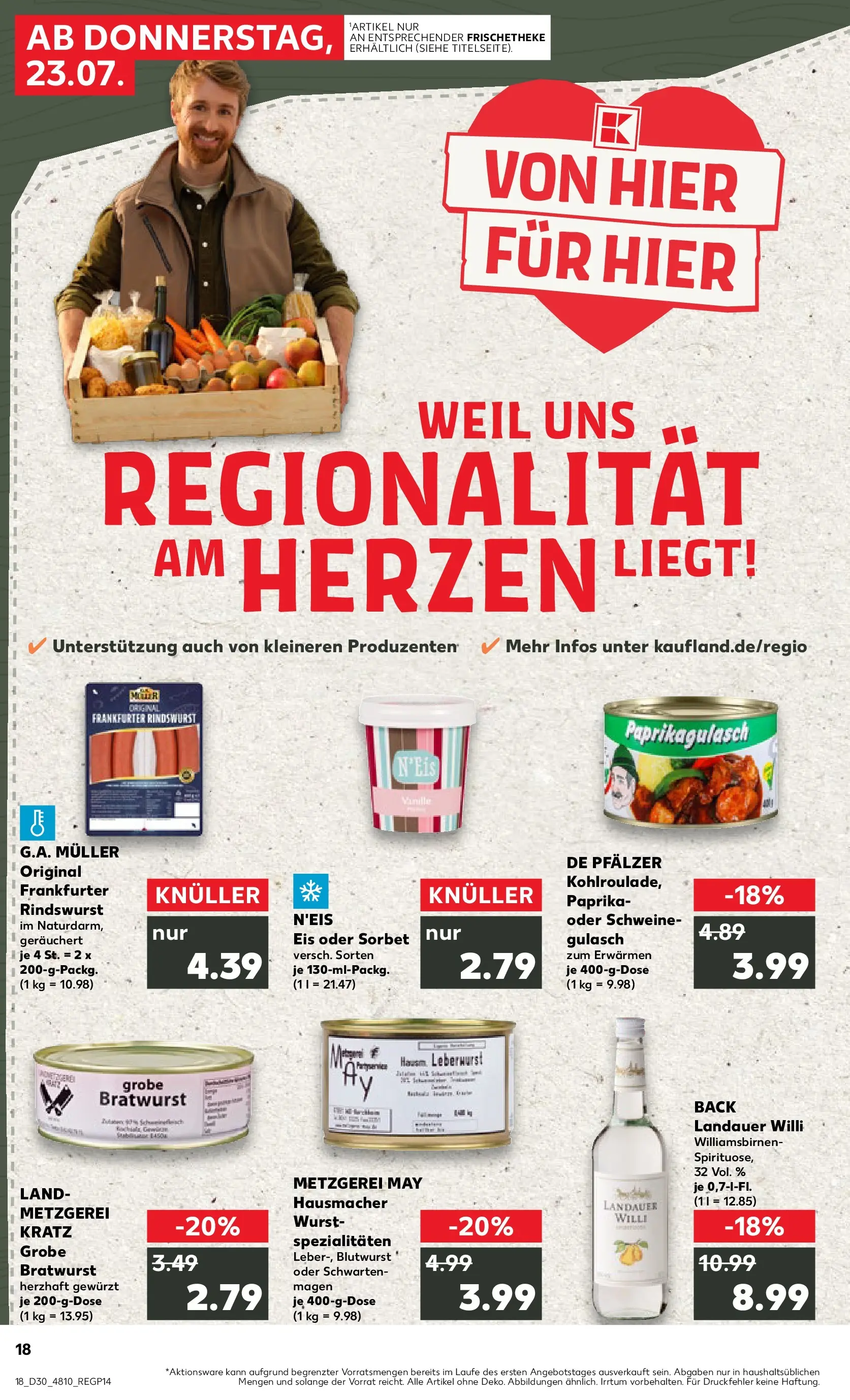 Prospekt Kaufland ab 20.07.2026 ยป Angebote und Werbung Online | Seite: 27 | Produkte: Bratwurst, Paprika, Gulasch, Wurst Prospekt Kaufland ab 20.07.2026 ยป Angebote Online zum Blรคttern | Seite: 27 | Produkte: Bratwurst, Paprika, Gulasch, Wurst