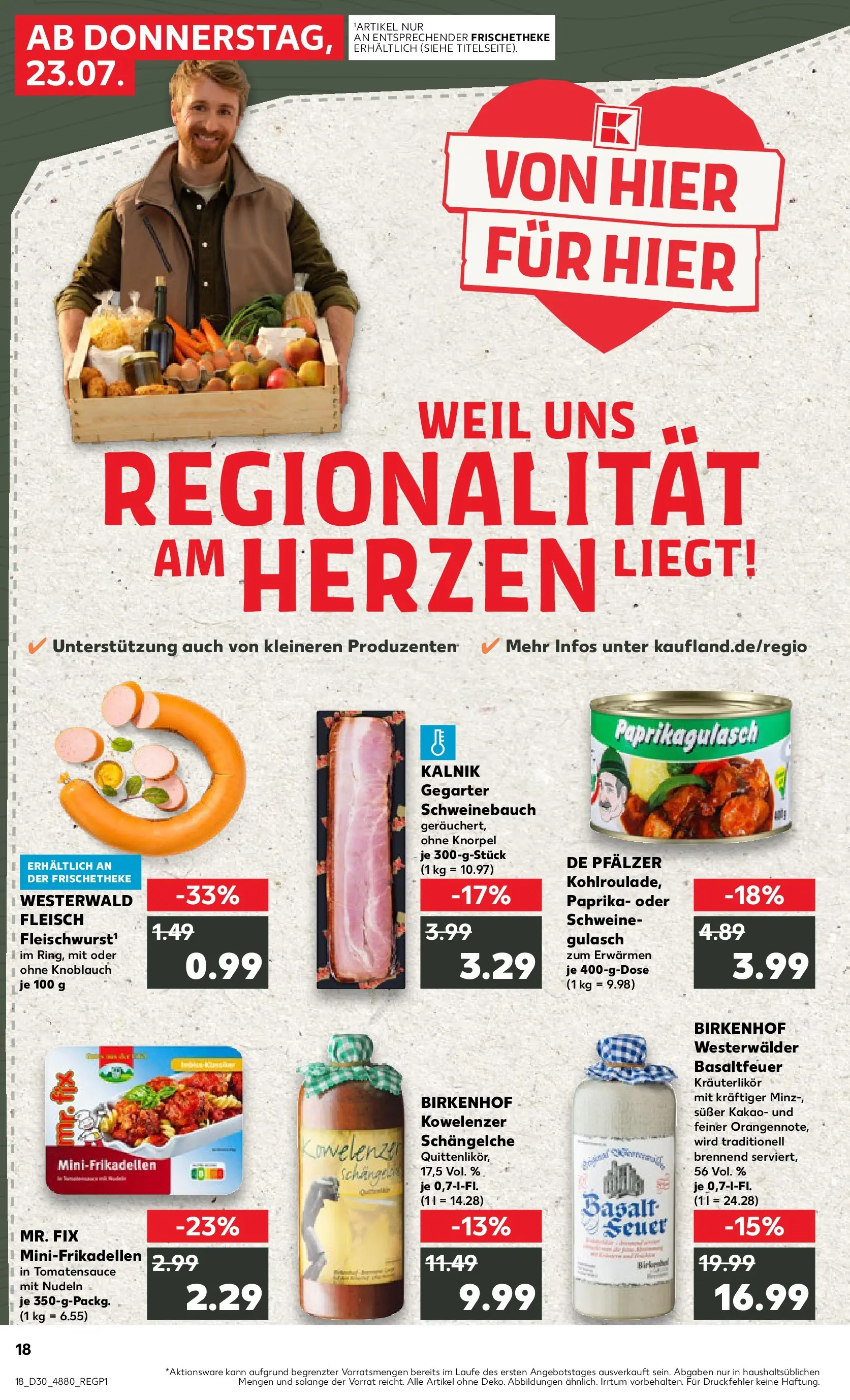 Prospekt Kaufland ab 20.07.2026 ยป Angebote und Werbung Online | Seite: 27 | Produkte: Paprika, Knoblauch, Nudeln, Fleisch Prospekt Kaufland ab 20.07.2026 ยป Angebote Online zum Blรคttern | Seite: 27 | Produkte: Paprika, Knoblauch, Nudeln, Fleisch