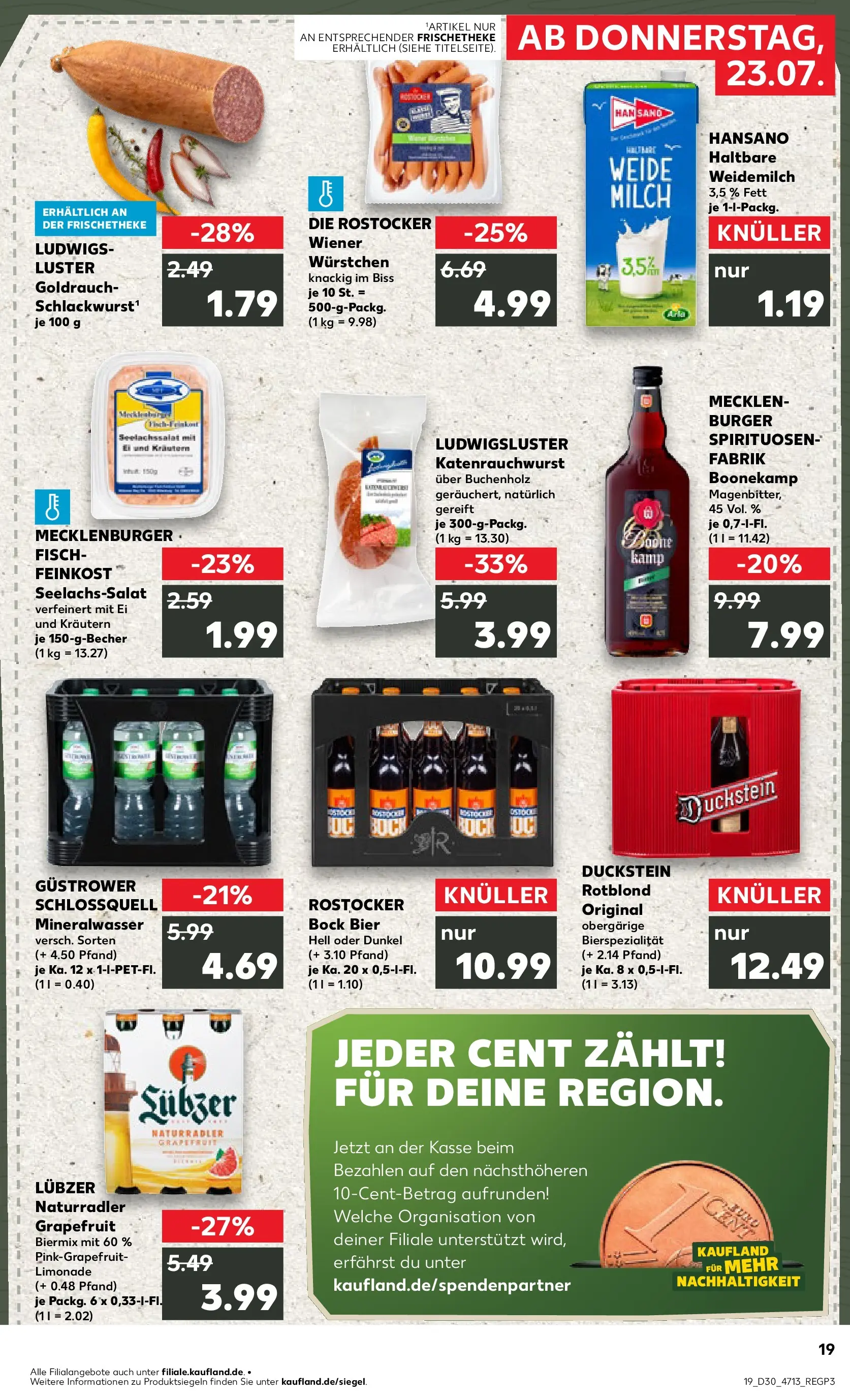 Prospekt Kaufland ab 20.07.2026 ยป Angebote und Werbung Online | Seite: 28 | Produkte: Milch, Bier, Fisch, Lubzer Prospekt Kaufland ab 20.07.2026 ยป Angebote Online zum Blรคttern | Seite: 28 | Produkte: Milch, Bier, Fisch, Lubzer